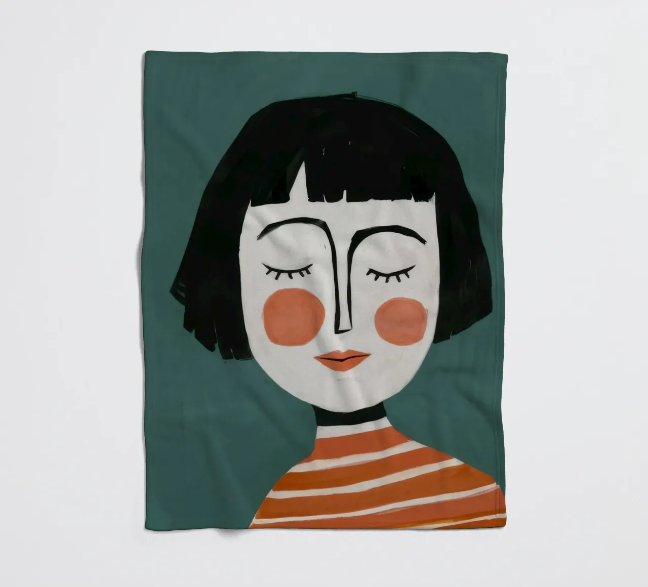 Anima serena a righe coperta in pile da Prism Ritual