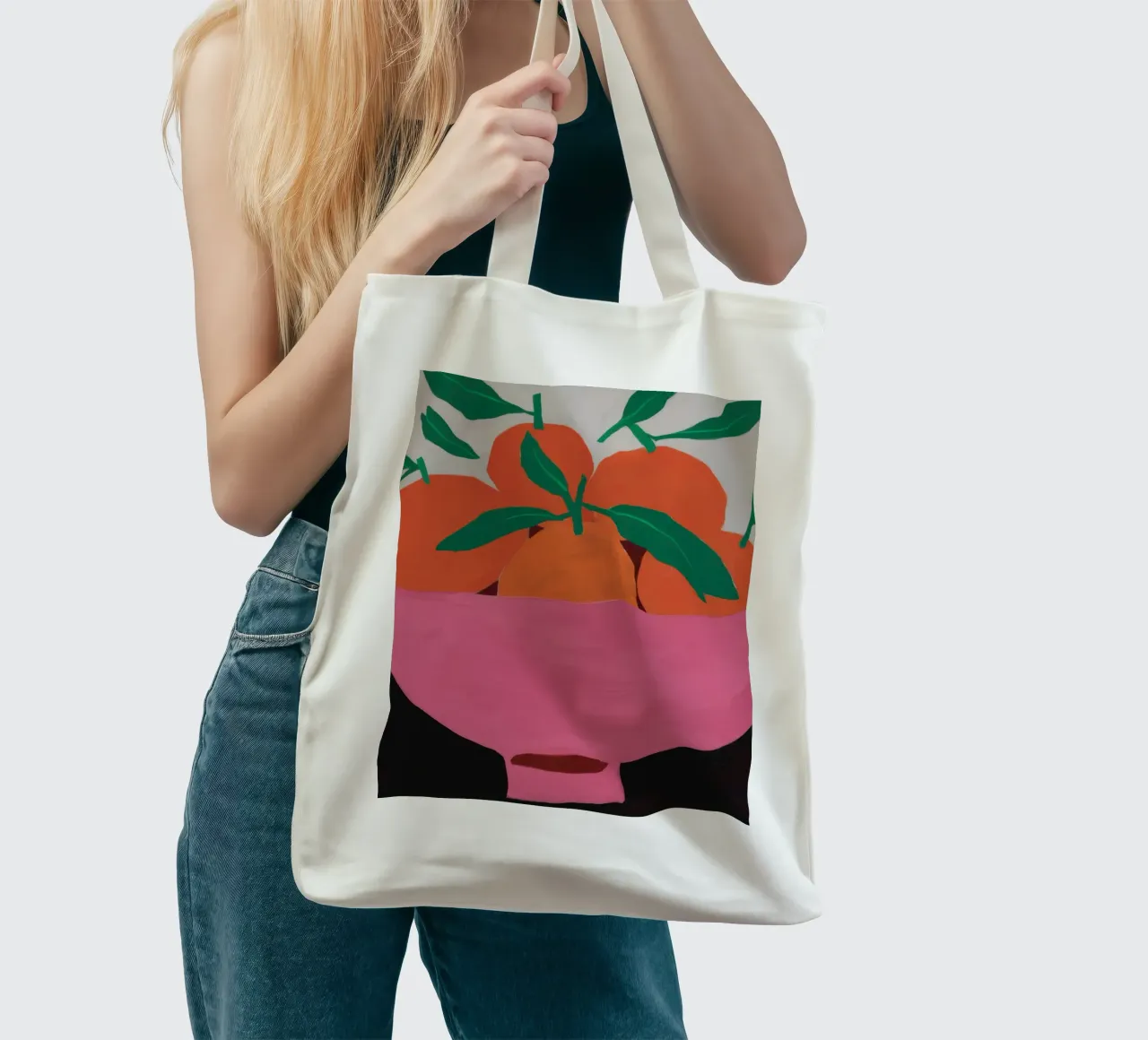 Agrumi rosati borsa in juta da Giant Foxs