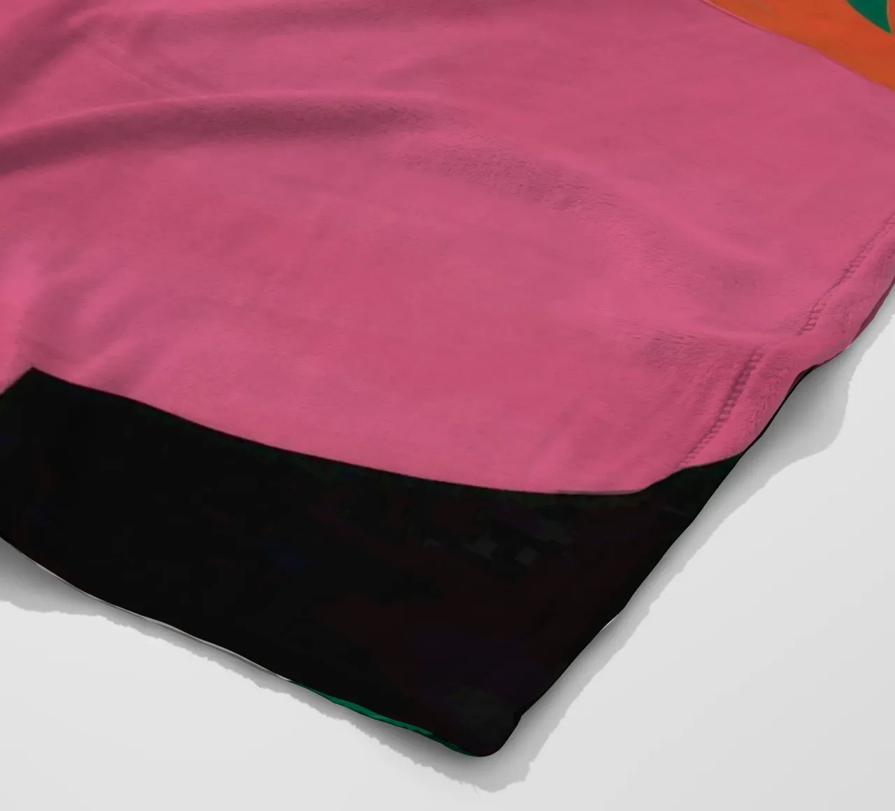 Bol d'agrumes rosé plaid polaire de Giant Foxs