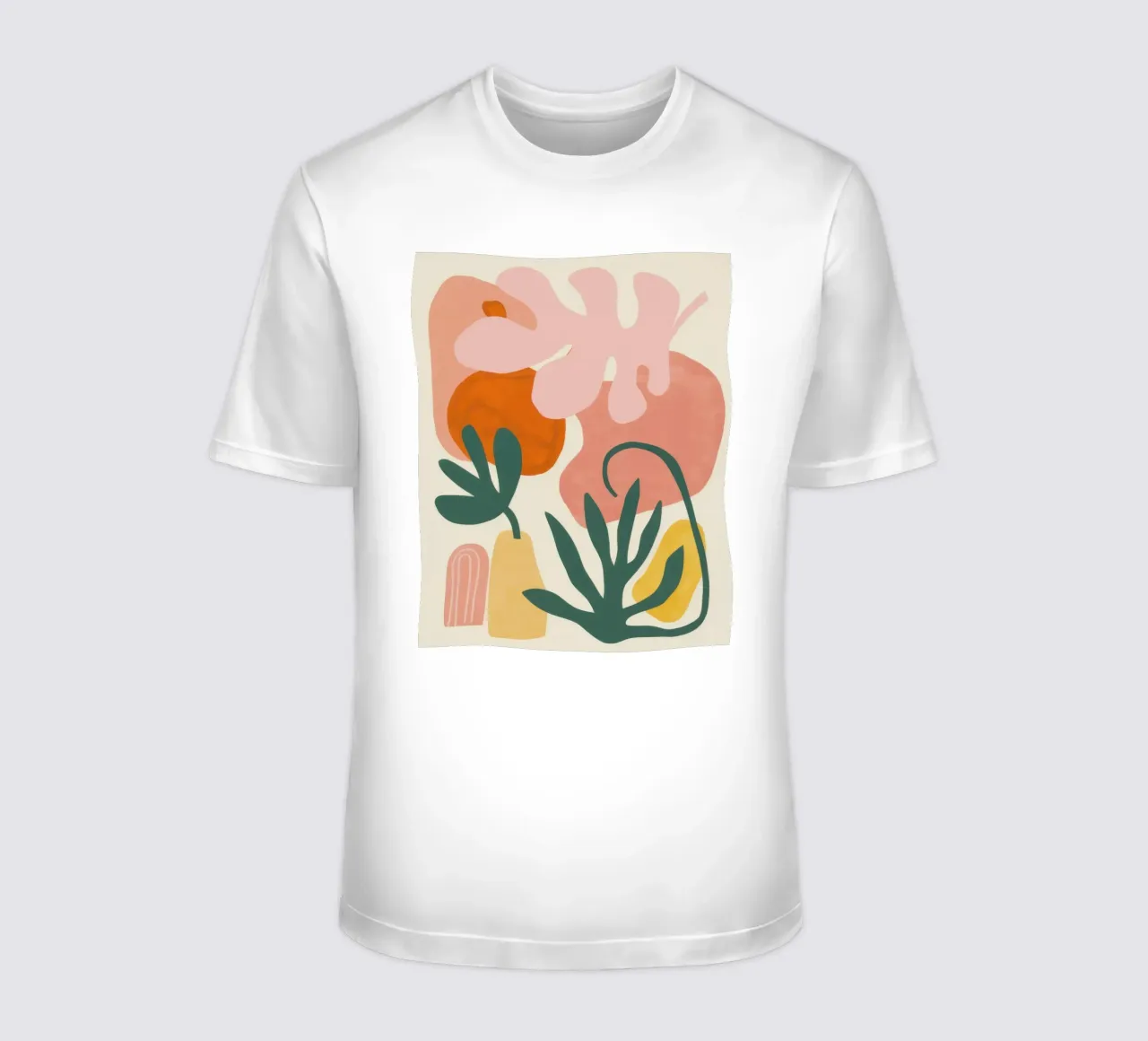 Giardino astratto giocoso t-shirt da Flock Reverie
