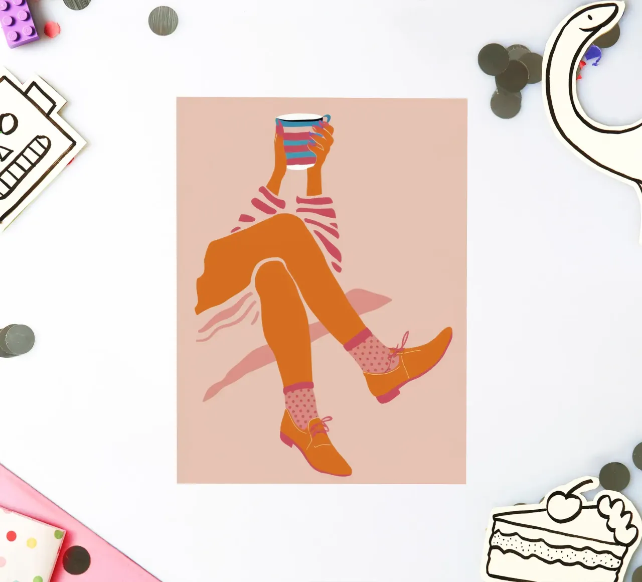 Striped Sock Leisure sticker by Prism Ritual