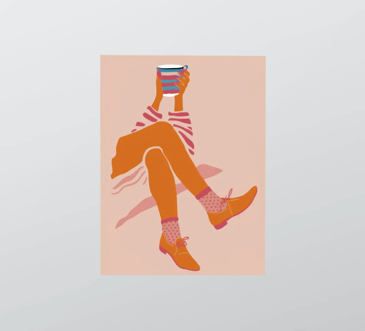 Striped Sock Leisure sticker by Prism Ritual