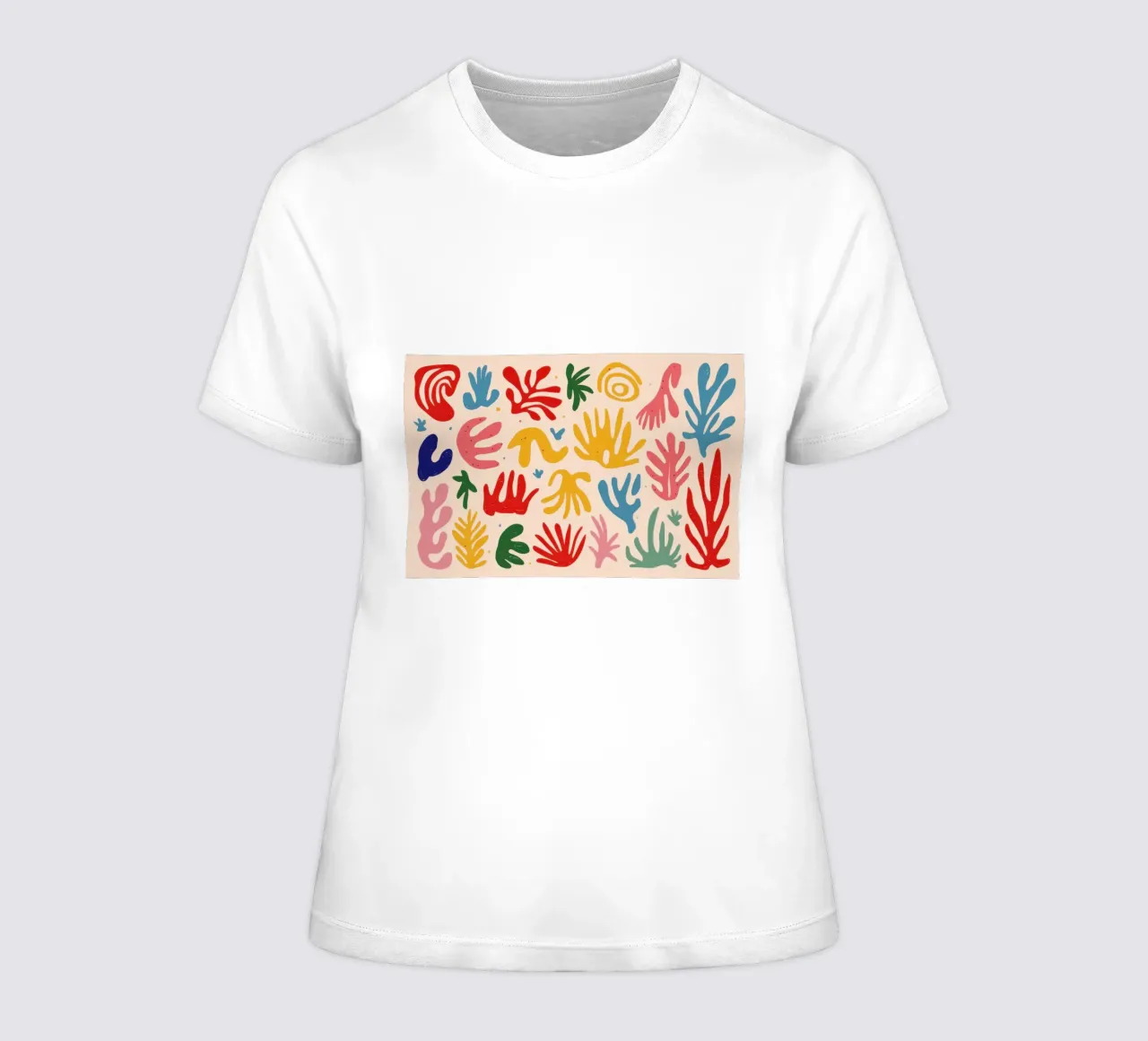 Maraoui Vreugdevolle dans dames t-shirt getailleerd van Prism Ritual