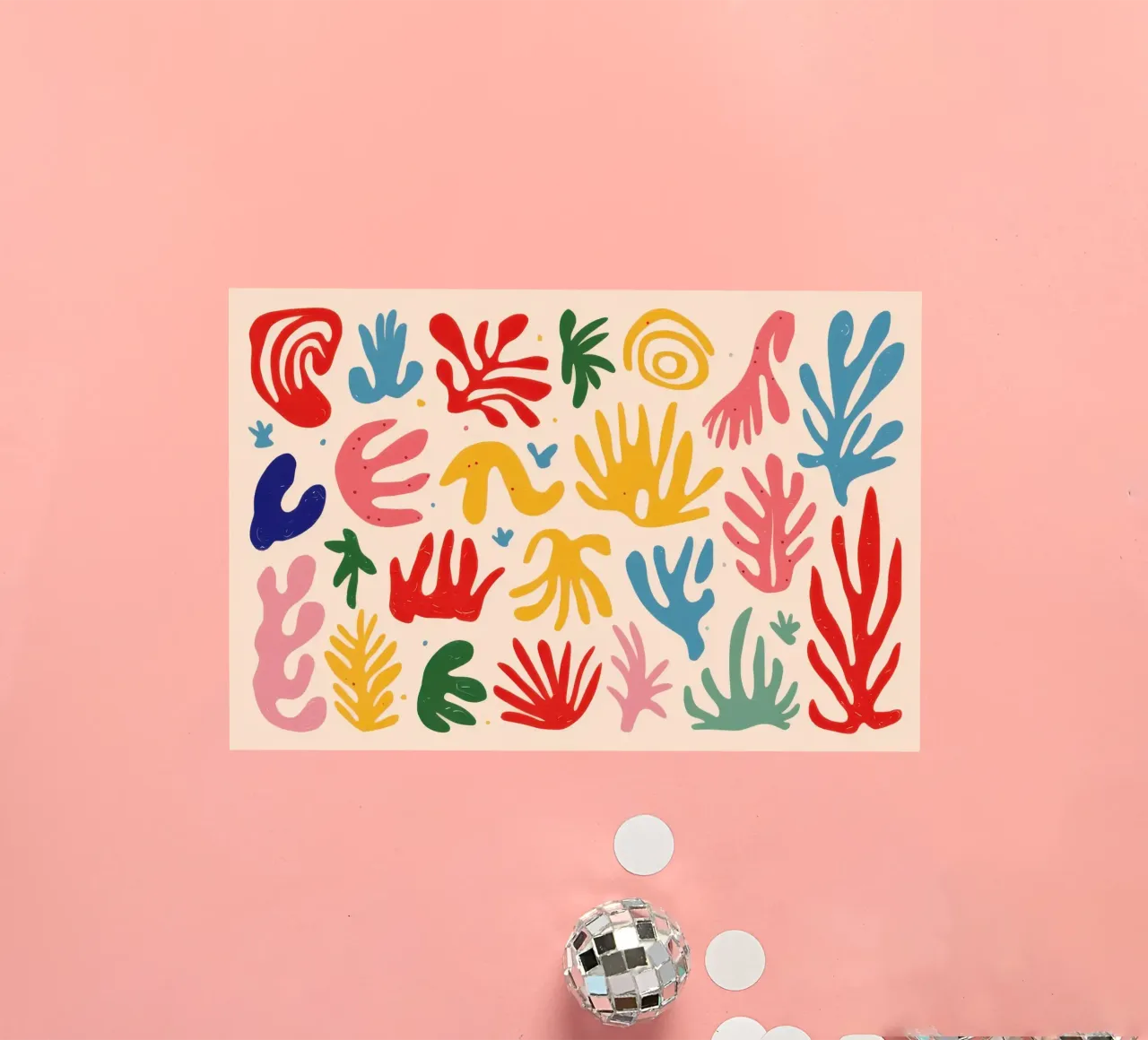 Maraoui Vreugdevolle dans sticker van Prism Ritual