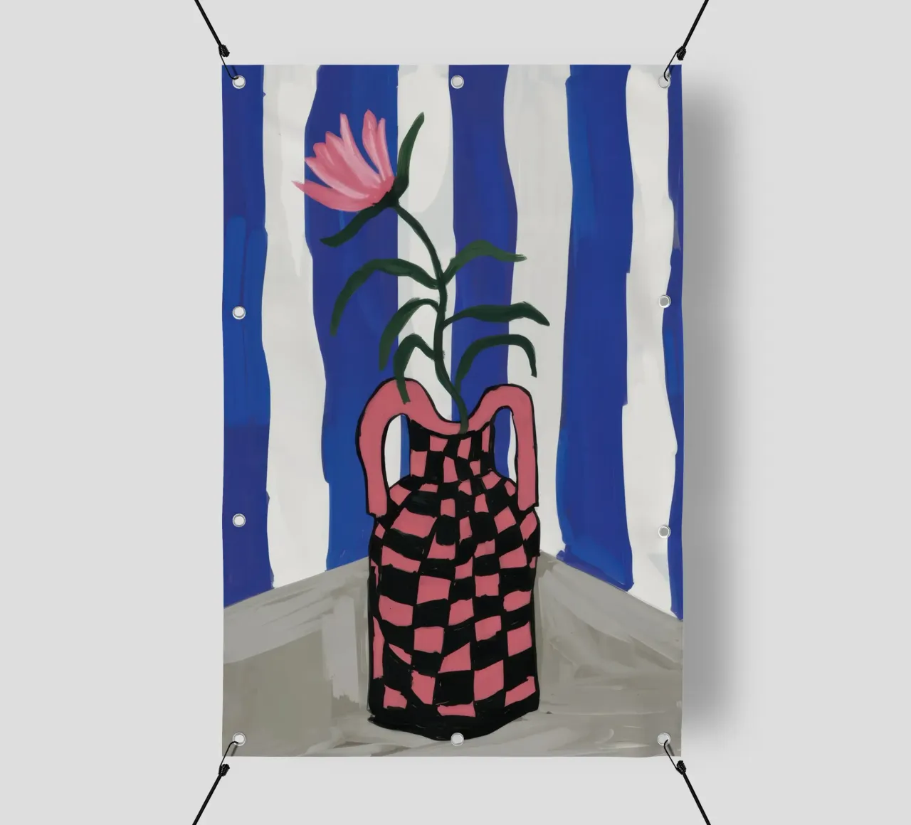 Tulipani a dama telo in pvc da Ink Pulse