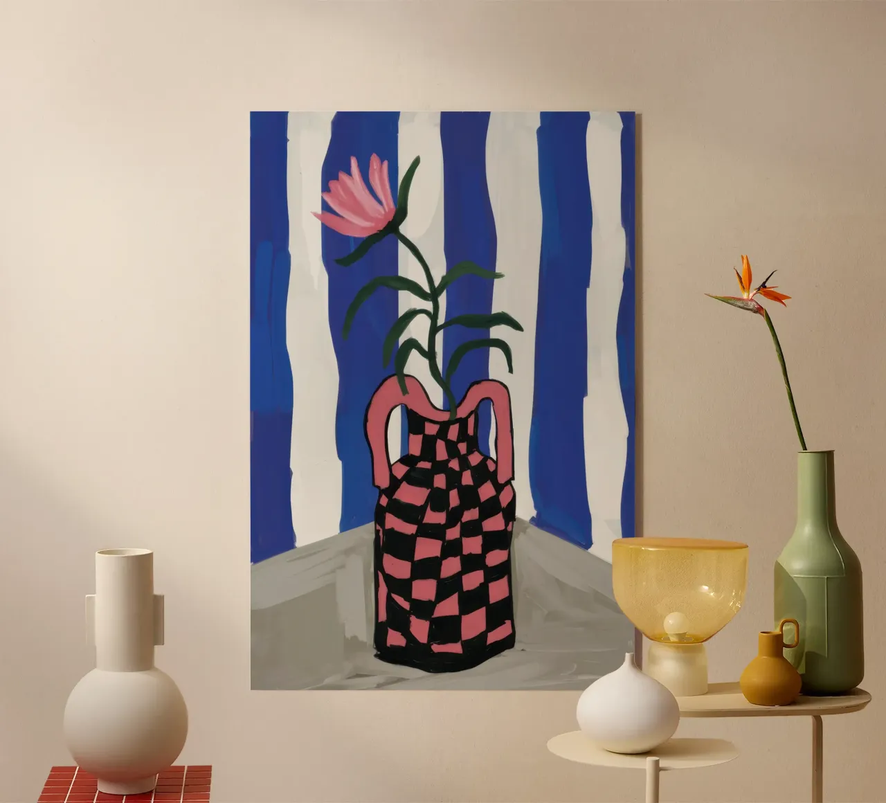 Tulipani a dama plexiglass da Ink Pulse