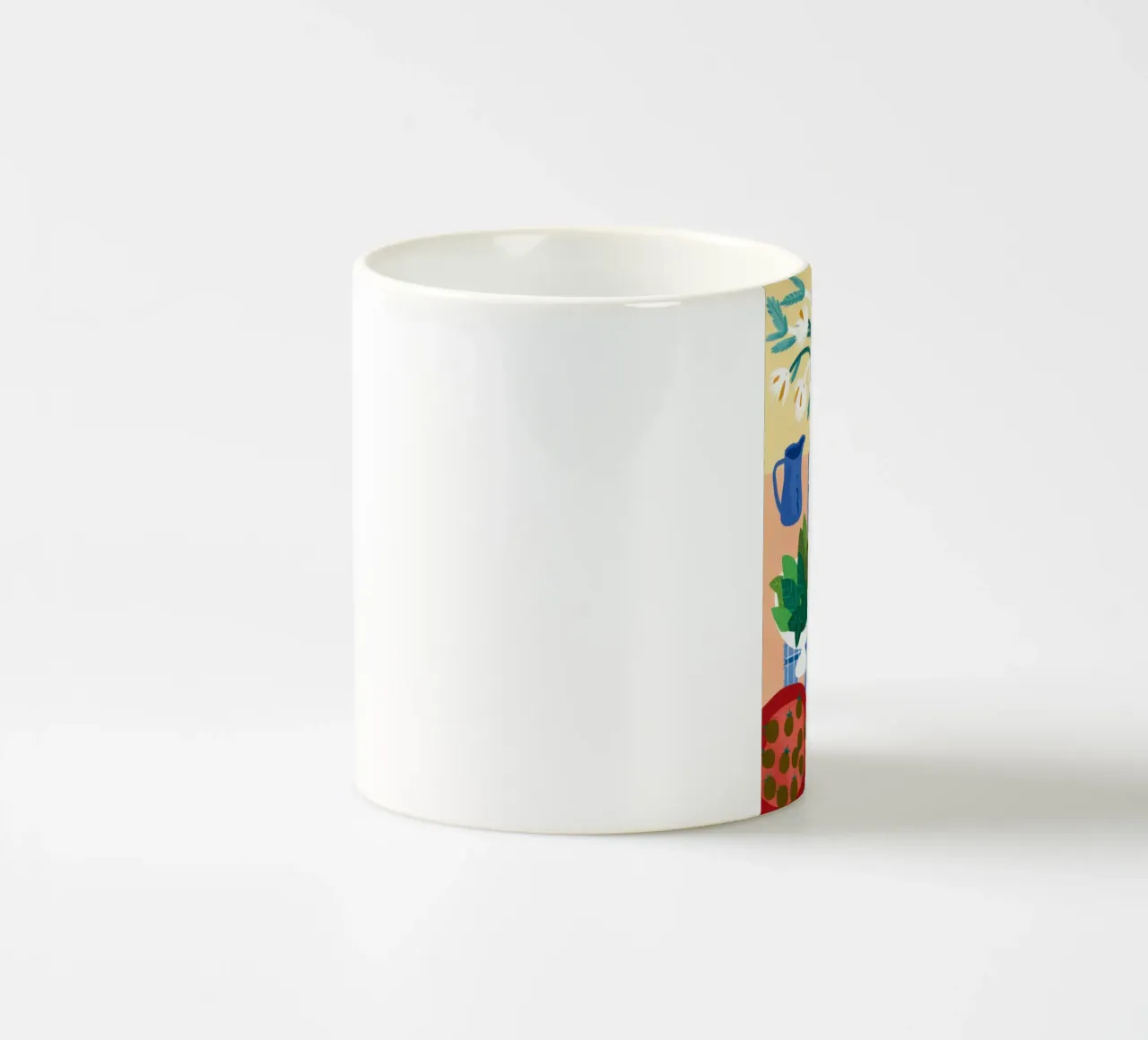 Eclectic Table of Joy ceramic mug by Flock Reverie