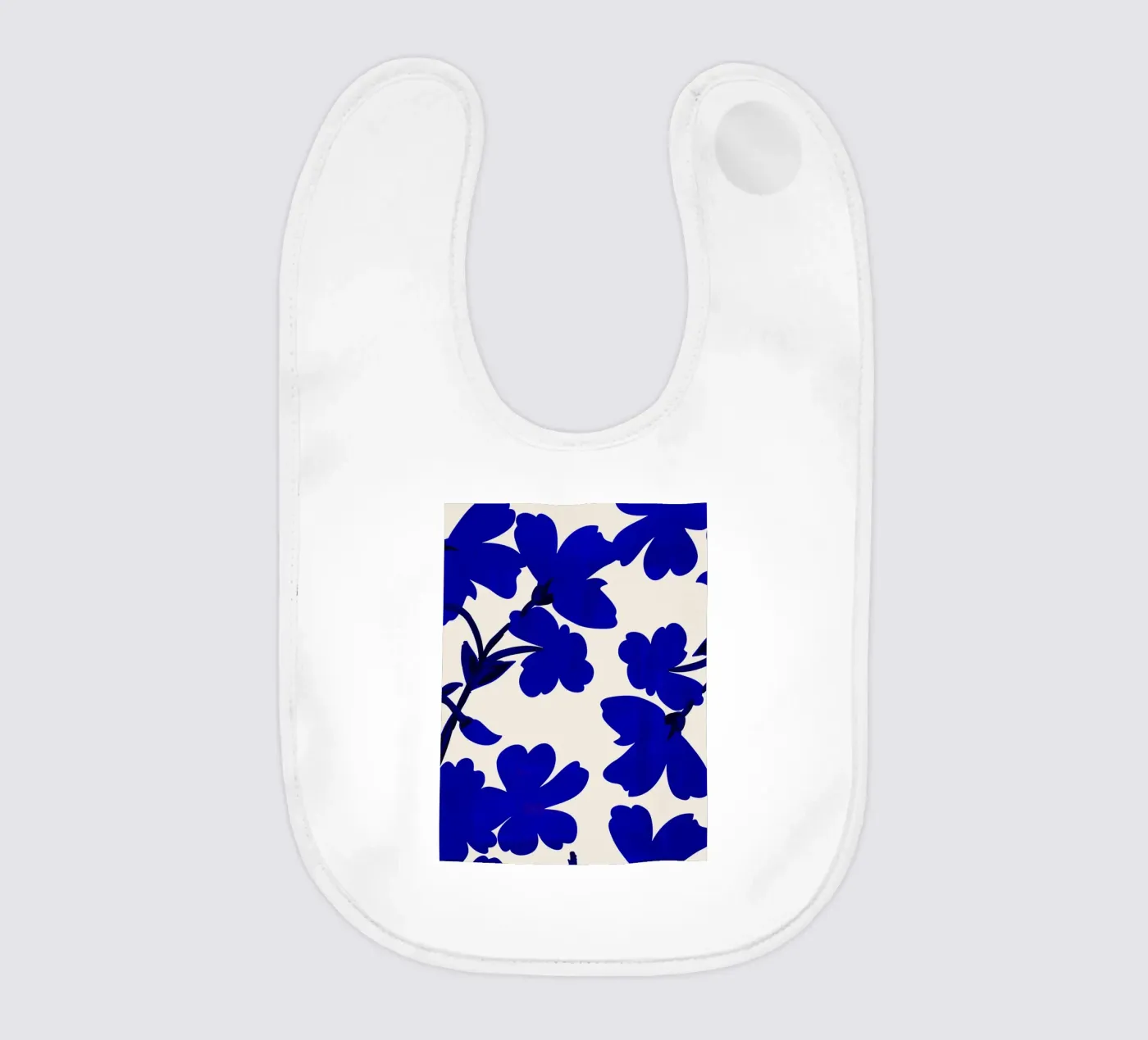 Blue Flowers bavaglino da ThingDesign