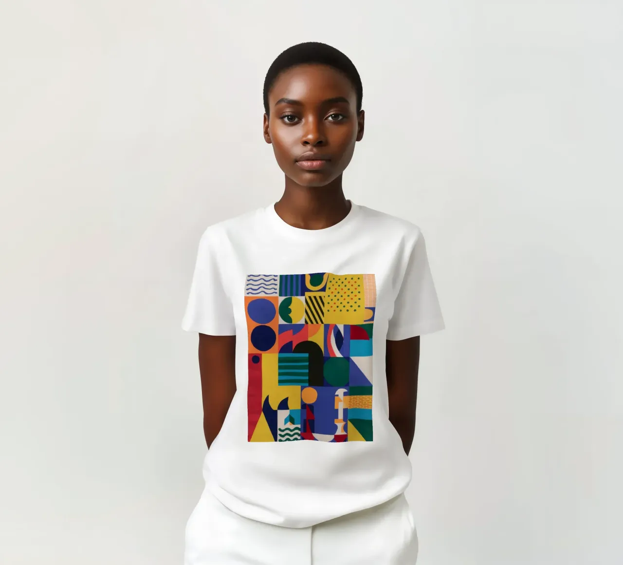 Giocare con la geometria t-shirt da Ink Pulse