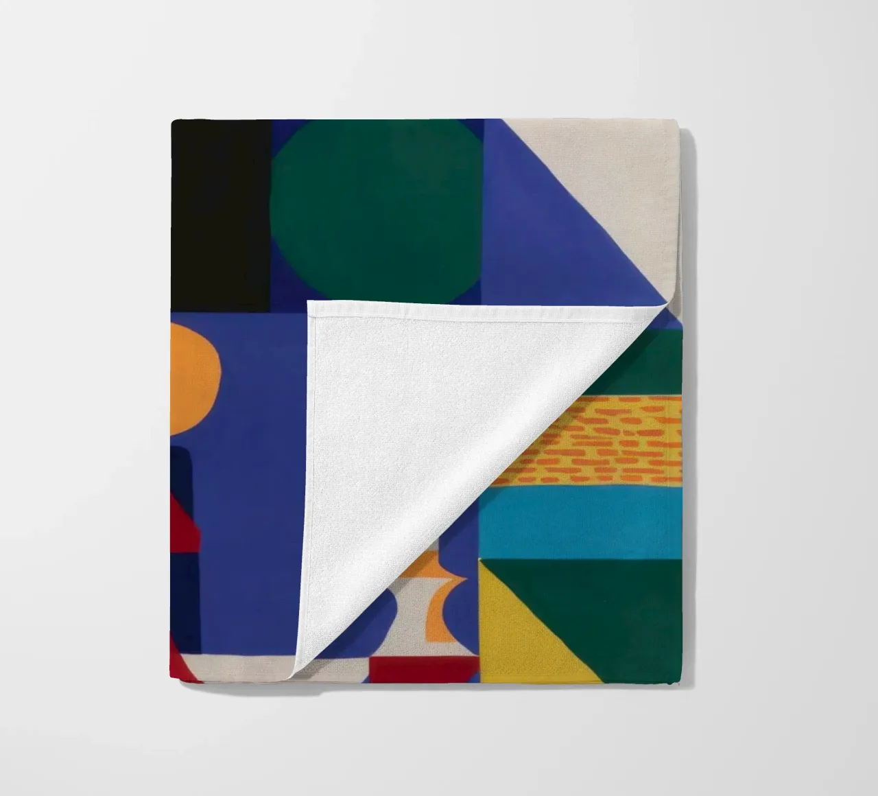 Giocare con la geometria telo mare da Ink Pulse