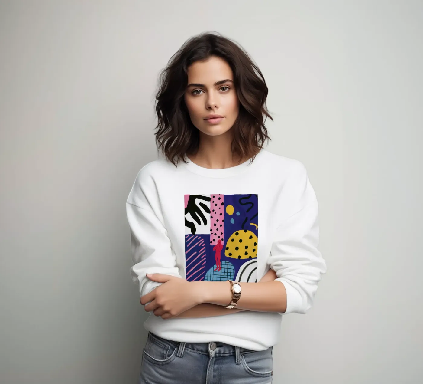 Boho Patchwork Play sweatshirt van Prism Ritual