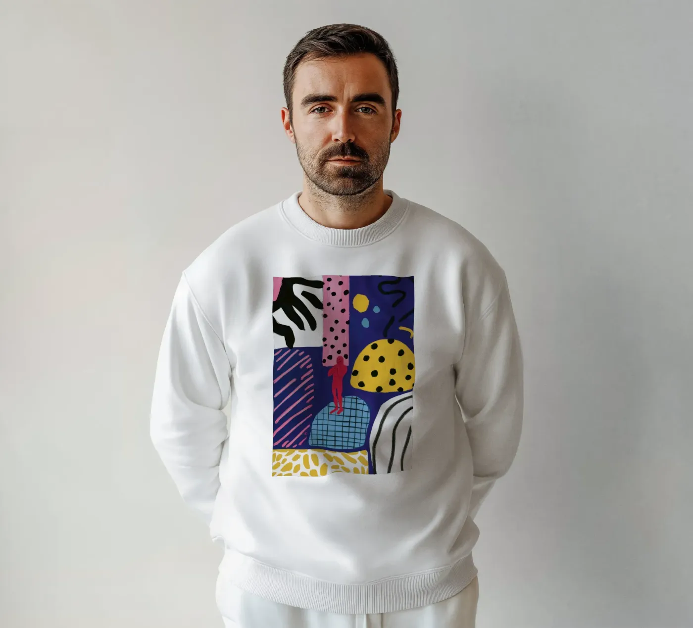 Boho Patchwork Play sweatshirt van Prism Ritual