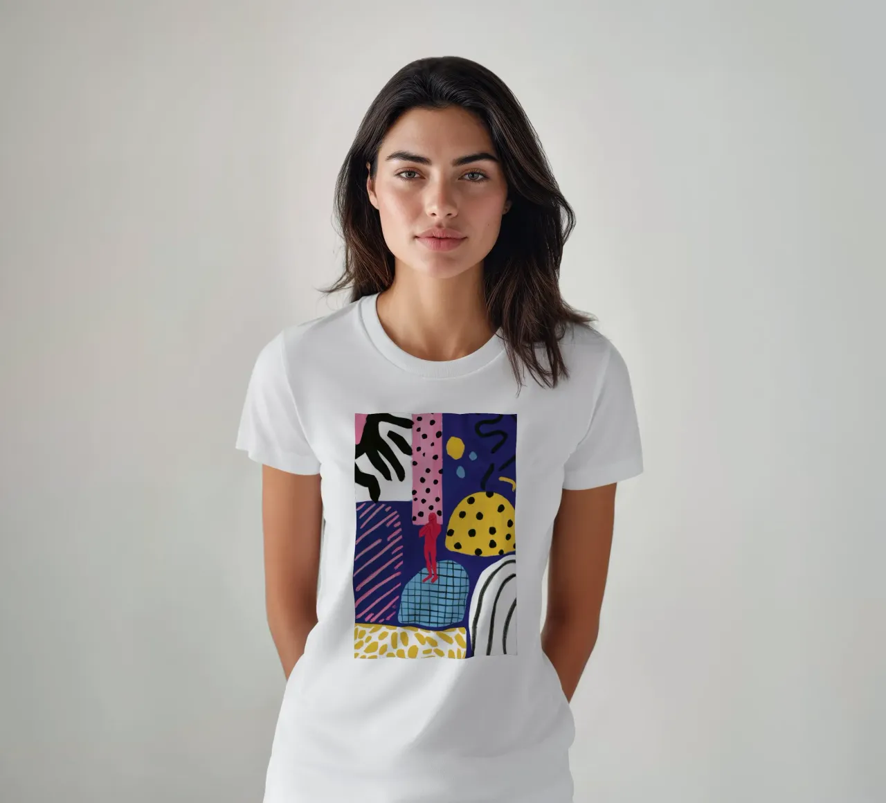 Gioco patchwork Boho t-shirt da Prism Ritual