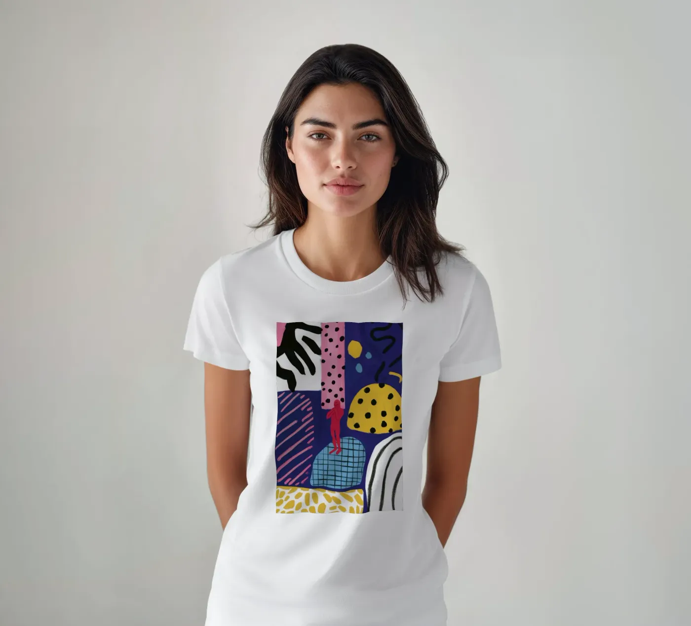 Gioco patchwork Boho t-shirt da Prism Ritual