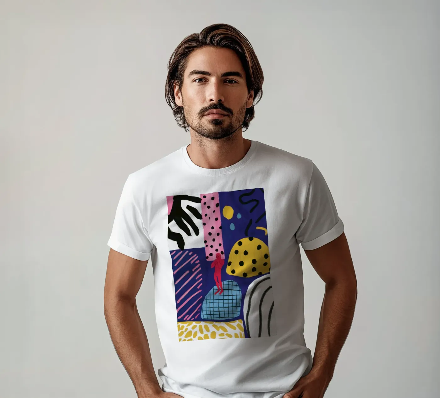 Gioco patchwork Boho t-shirt da Prism Ritual