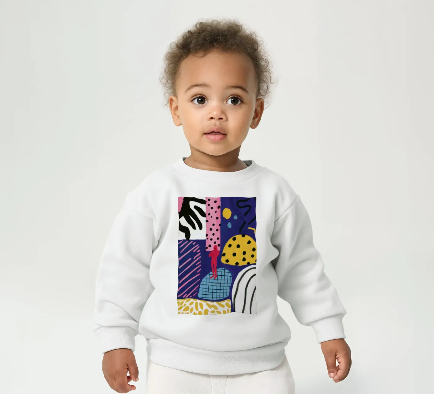 Boho Patchwork Play sweat pour bébé de Prism Ritual