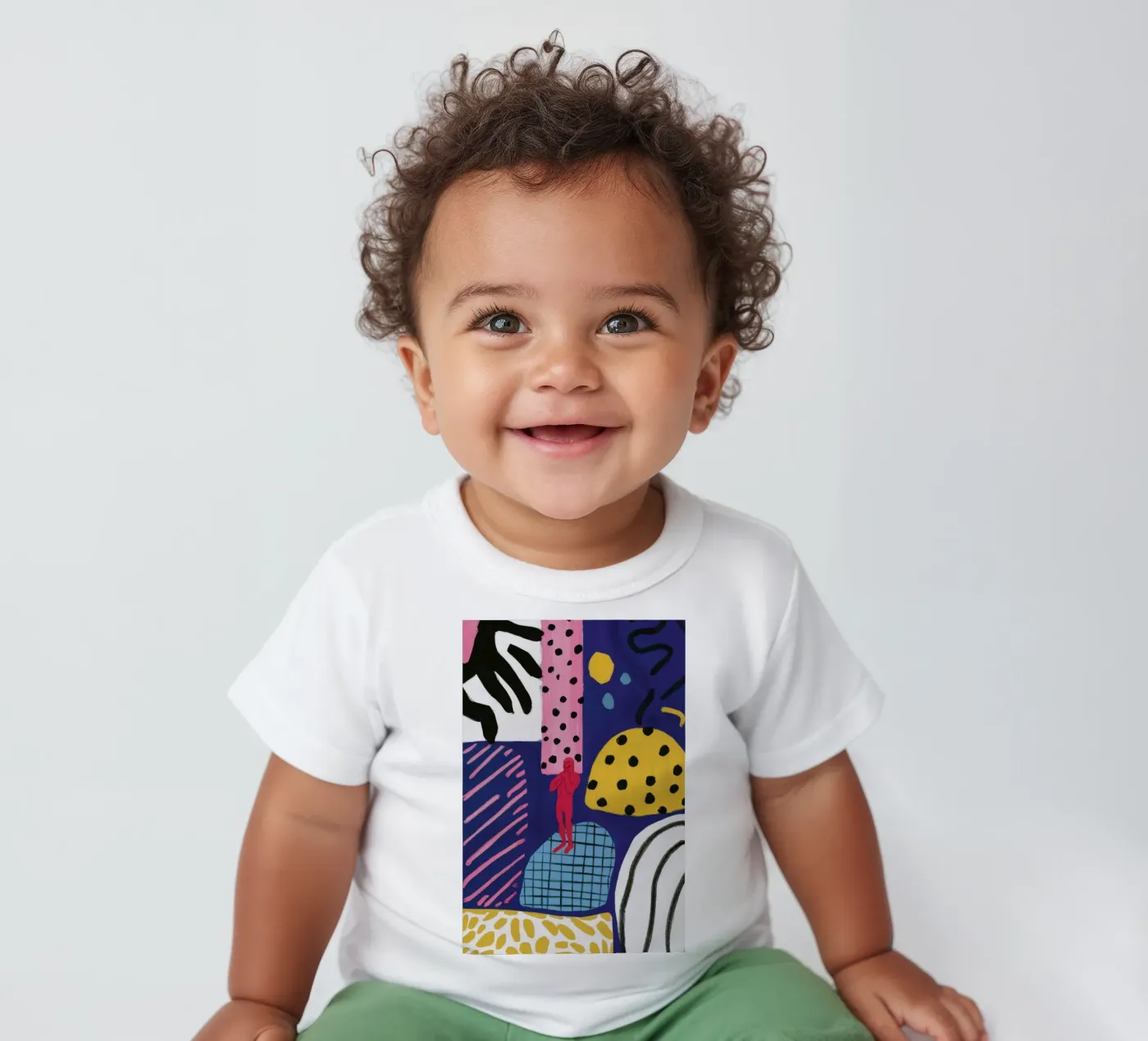 Gioco patchwork Boho maglietta neonato da Prism Ritual