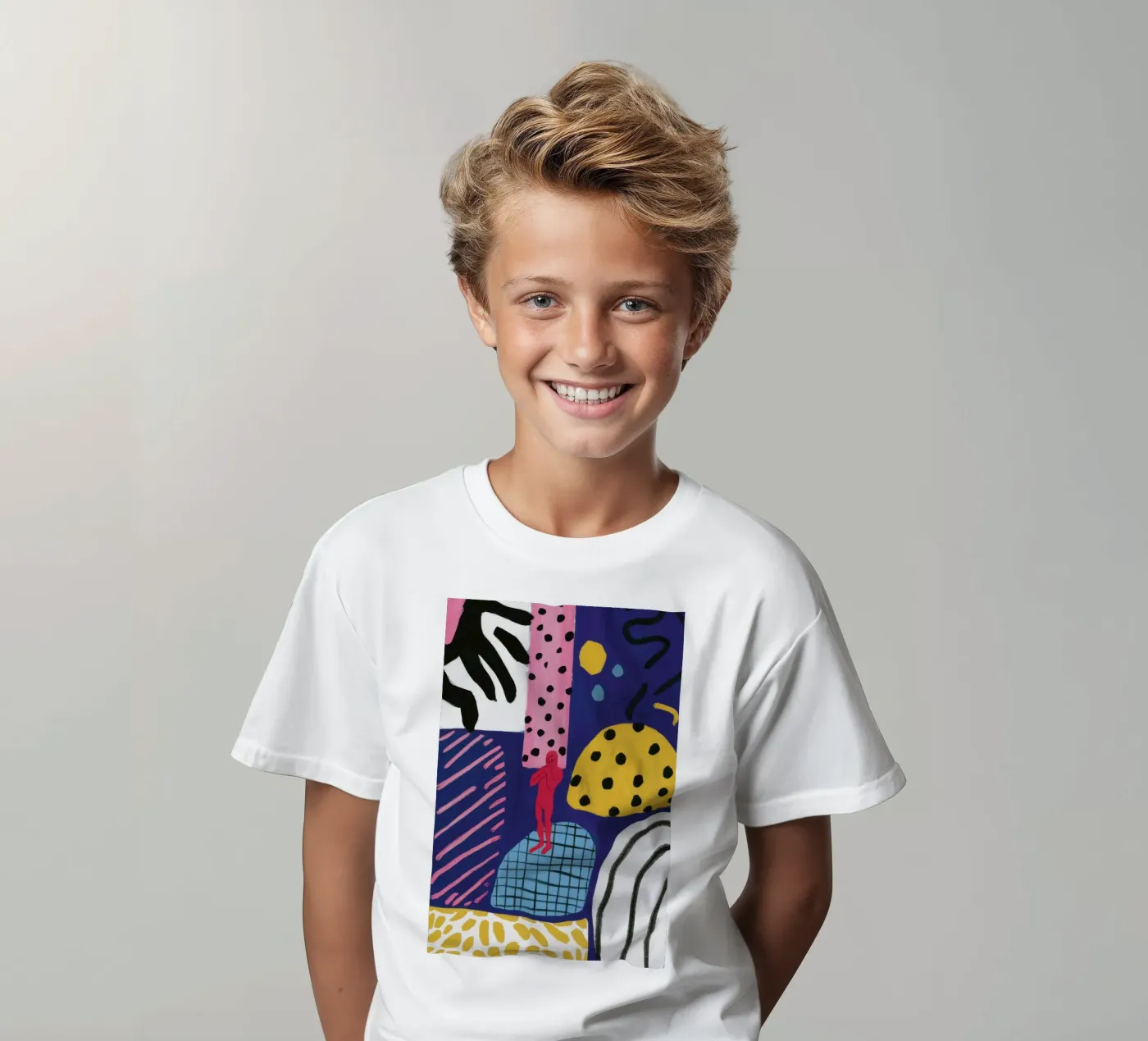 Gioco patchwork Boho t-shirt bambini da Prism Ritual