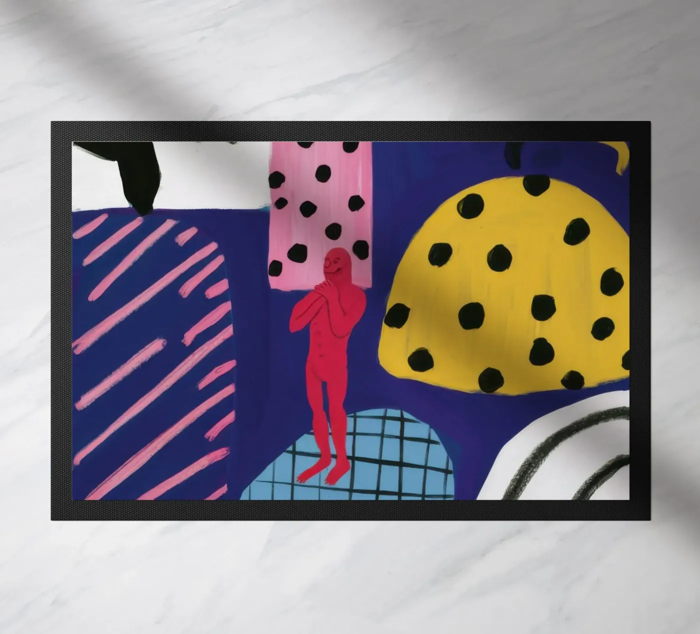 Boho Patchwork Play doormat by Prism Ritual