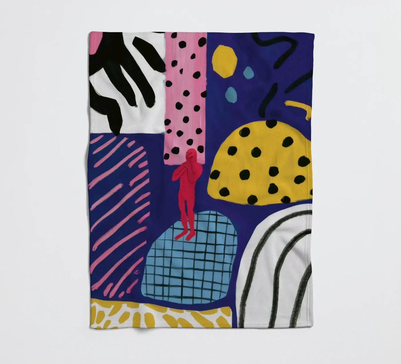 Boho Patchwork Play Fleecedecke von Prism Ritual