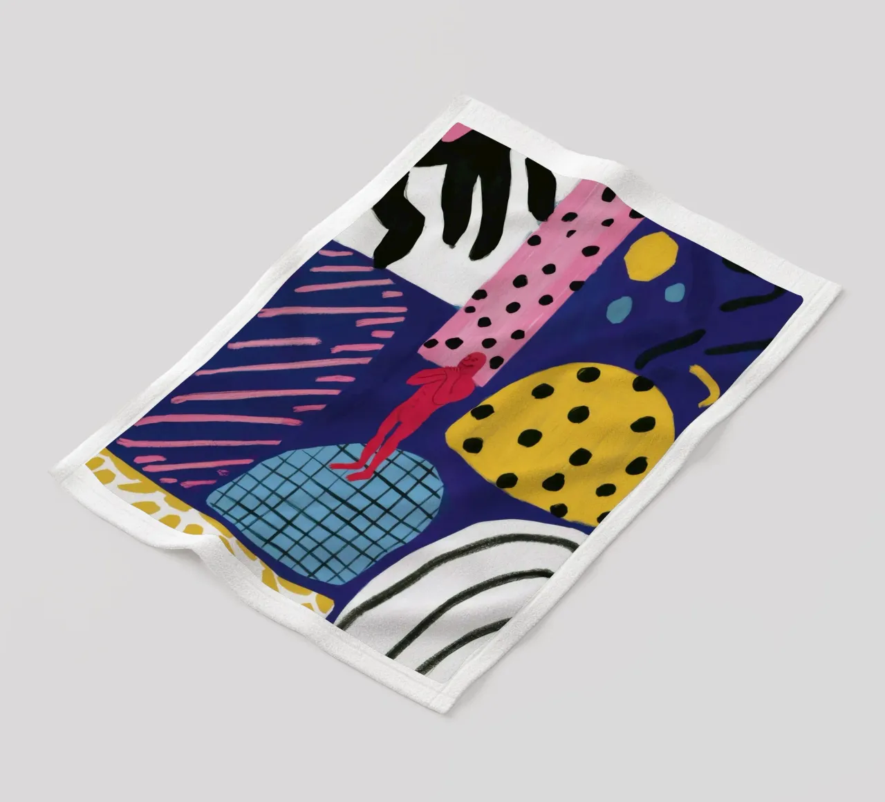 Boho patchwork spel fleecedeken van Prism Ritual