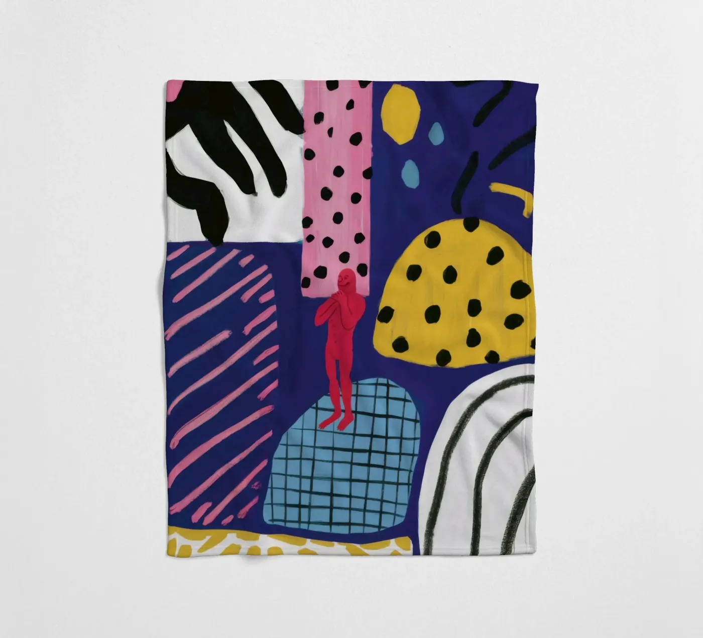 Boho Patchwork Play Fleecedecke von Prism Ritual