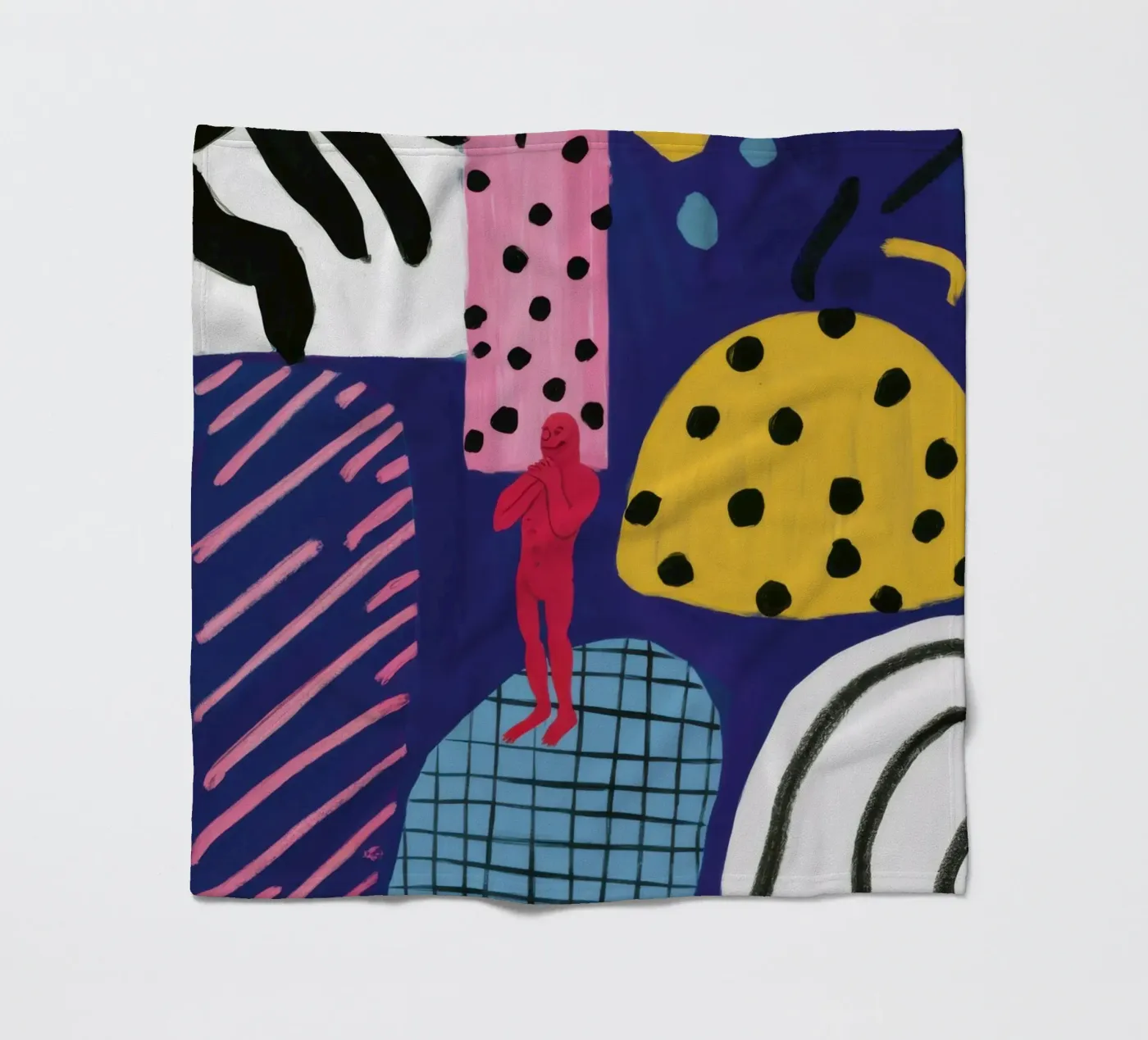 Boho Patchwork Play Fleecedecke von Prism Ritual