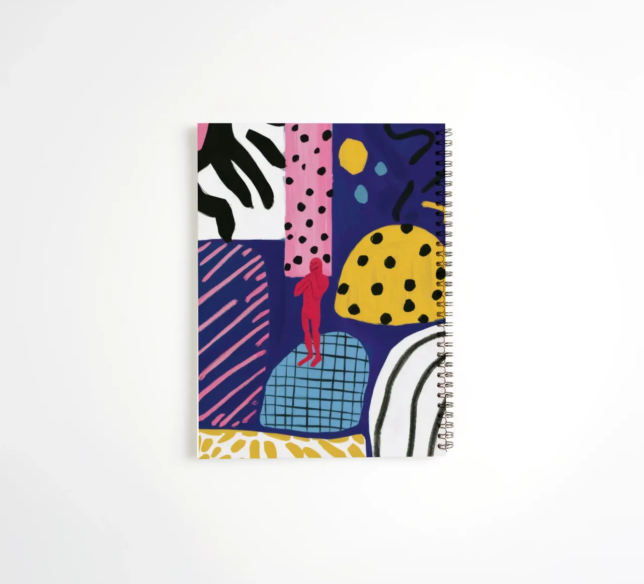 Patchwork Boho carnet à spirale de Prism Ritual
