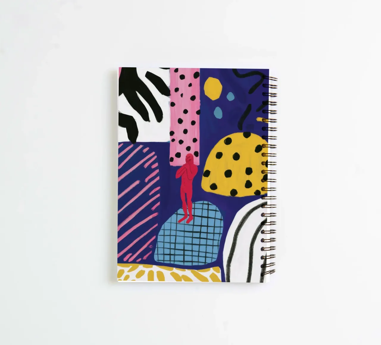 Patchwork Boho carnet à spirale de Prism Ritual
