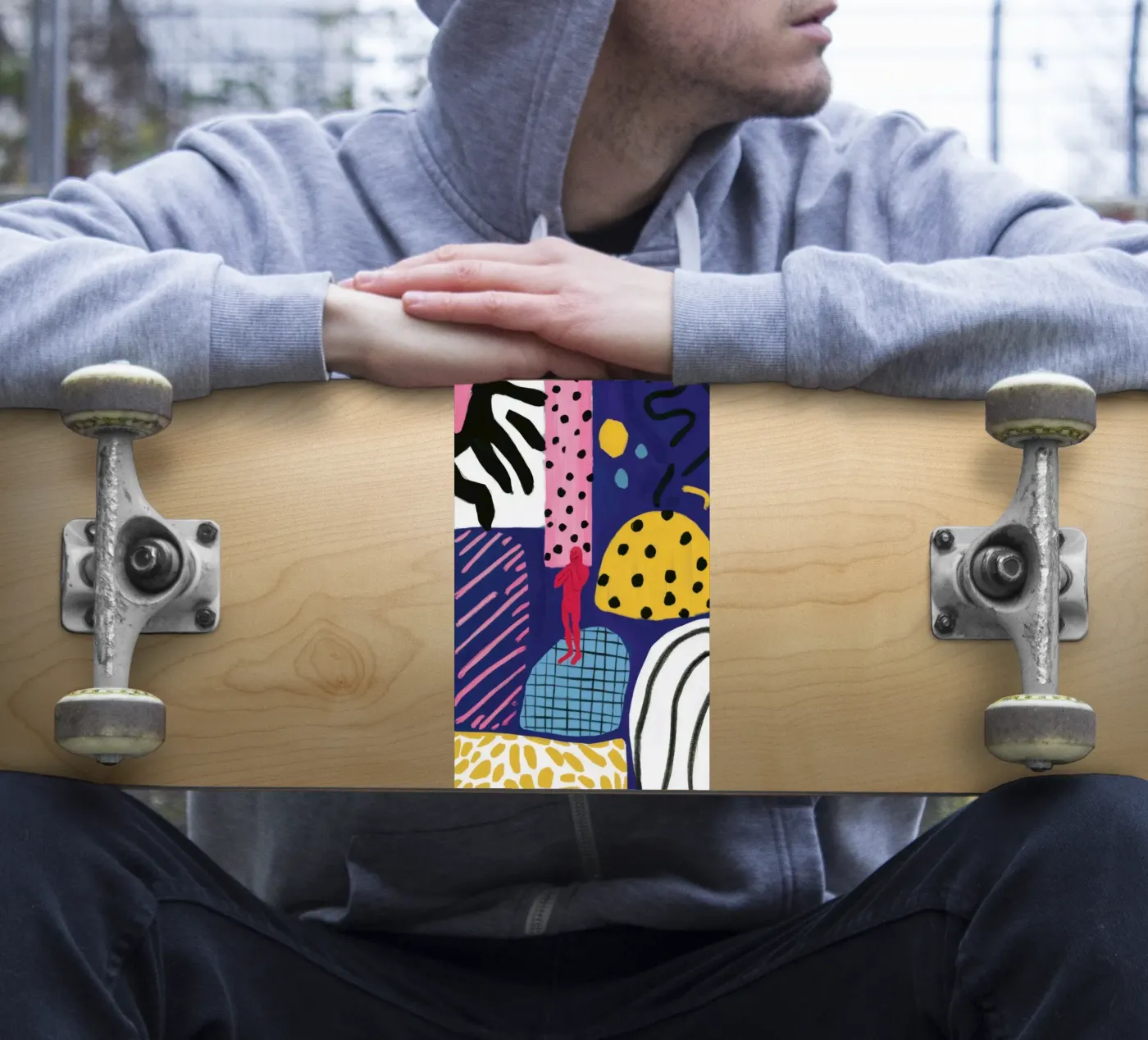 Boho-Patchwork-Spiel Sticker von Prism Ritual