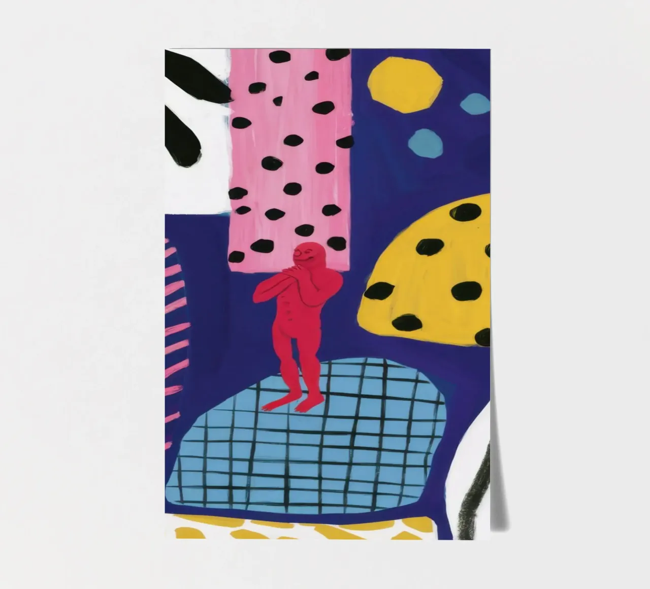 Boho Patchwork Play sticker sheet by Prism Ritual