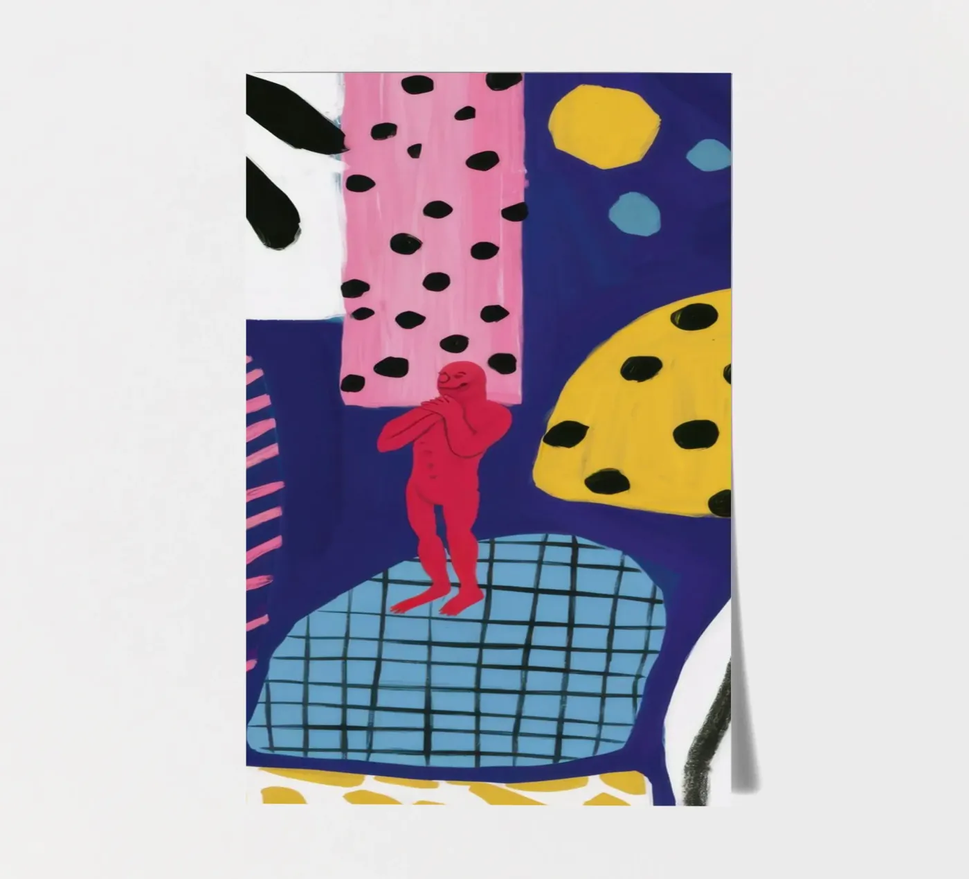 Boho Patchwork Play sticker sheet by Prism Ritual