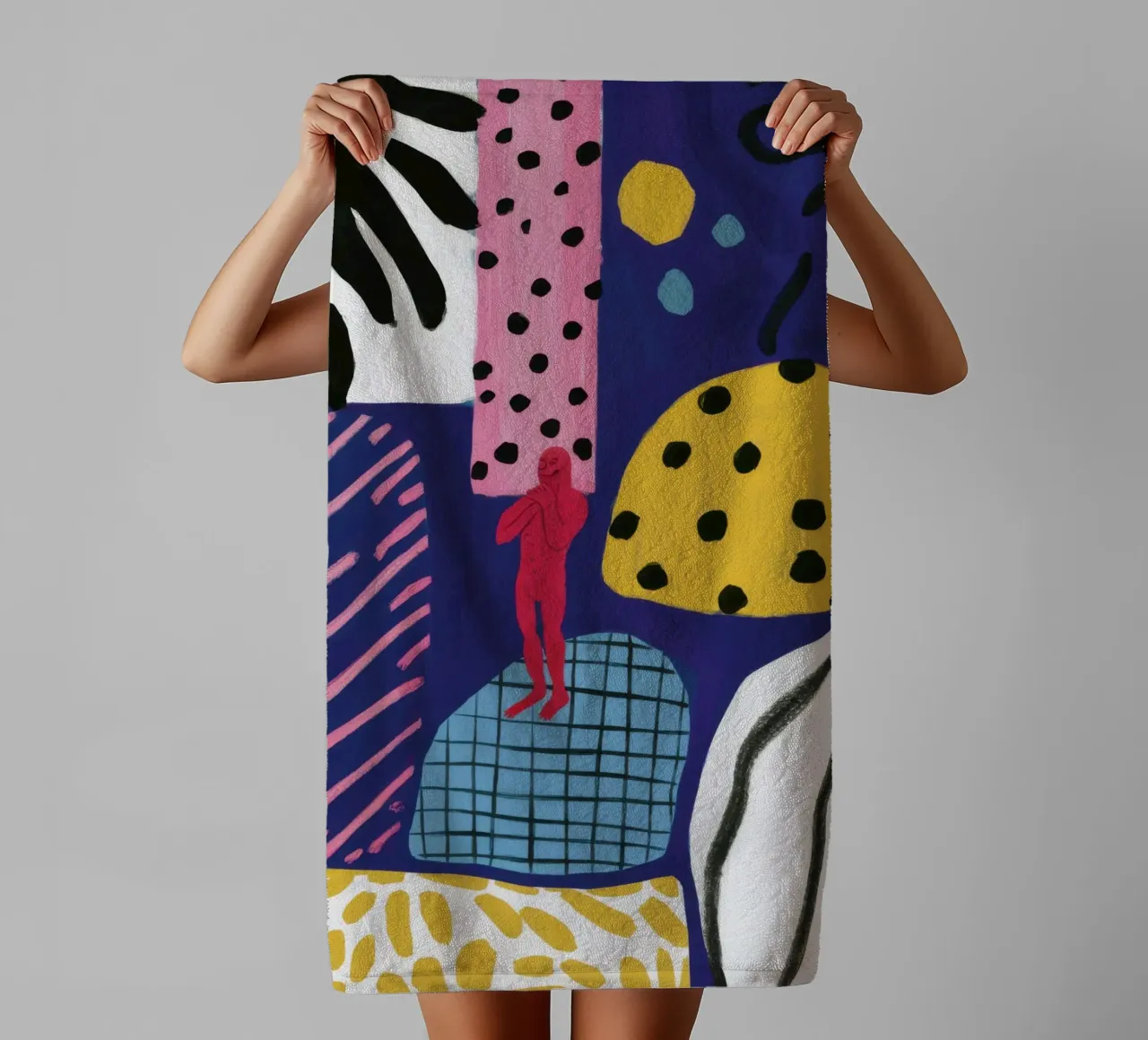 Boho Patchwork Play towel by Prism Ritual