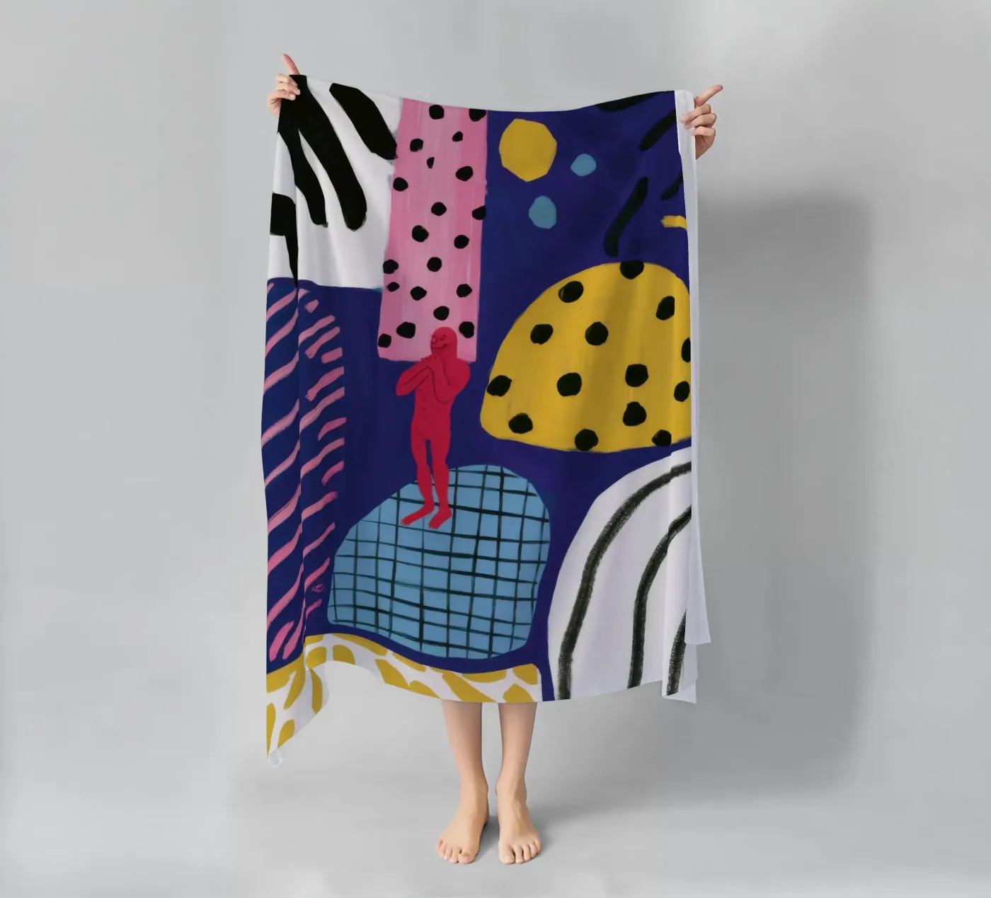 Boho Patchwork Play Strandtuch von Prism Ritual