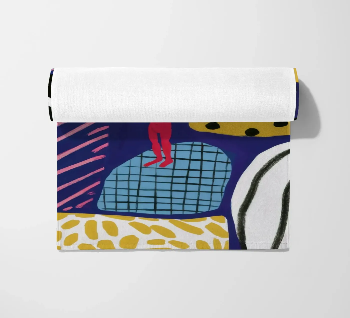 Boho Patchwork Play Strandtuch von Prism Ritual