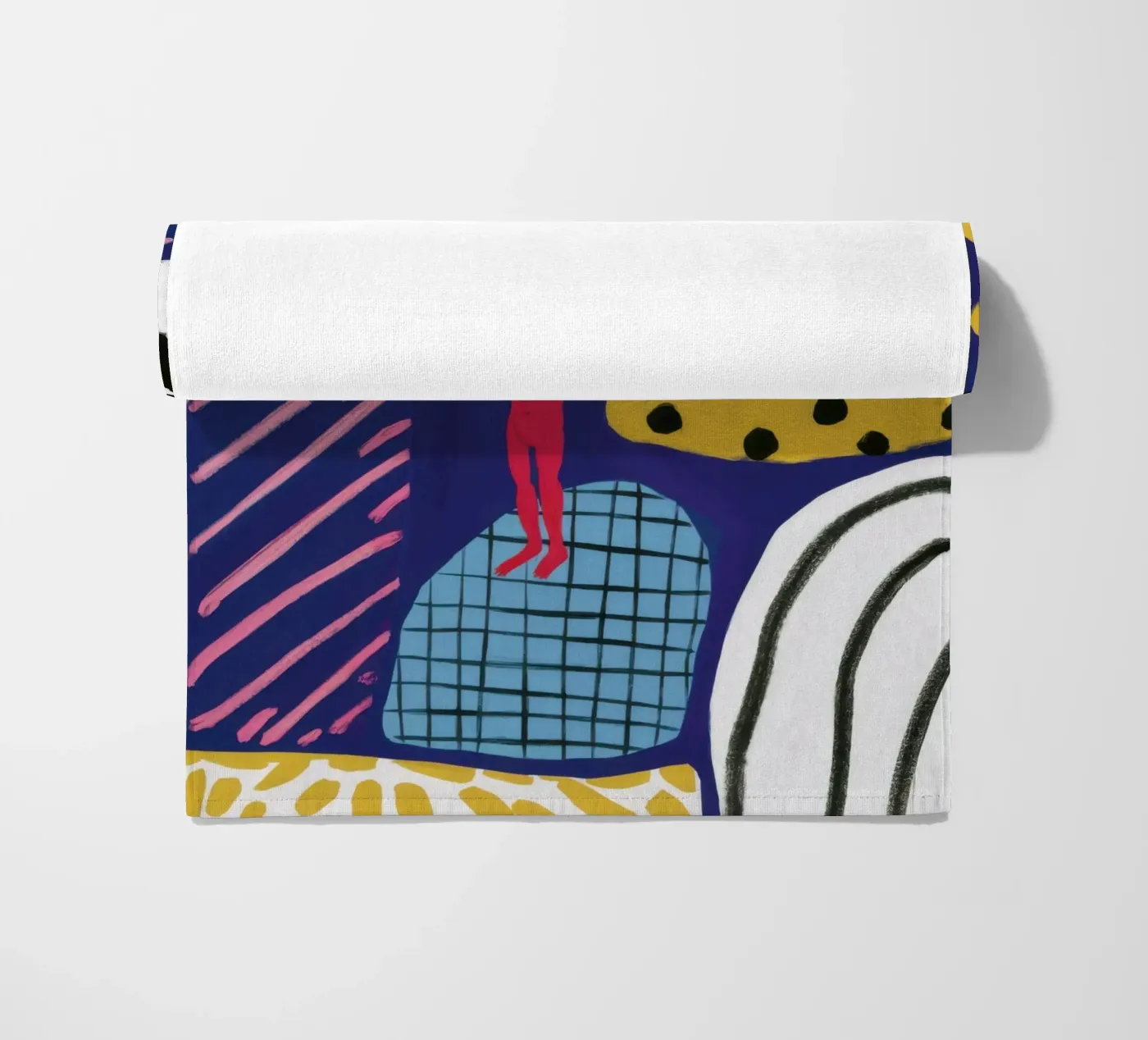 Boho Patchwork Play beach towel by Prism Ritual