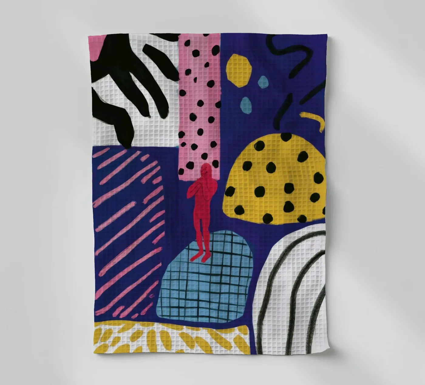 Boho patchwork spel theedoek van Prism Ritual