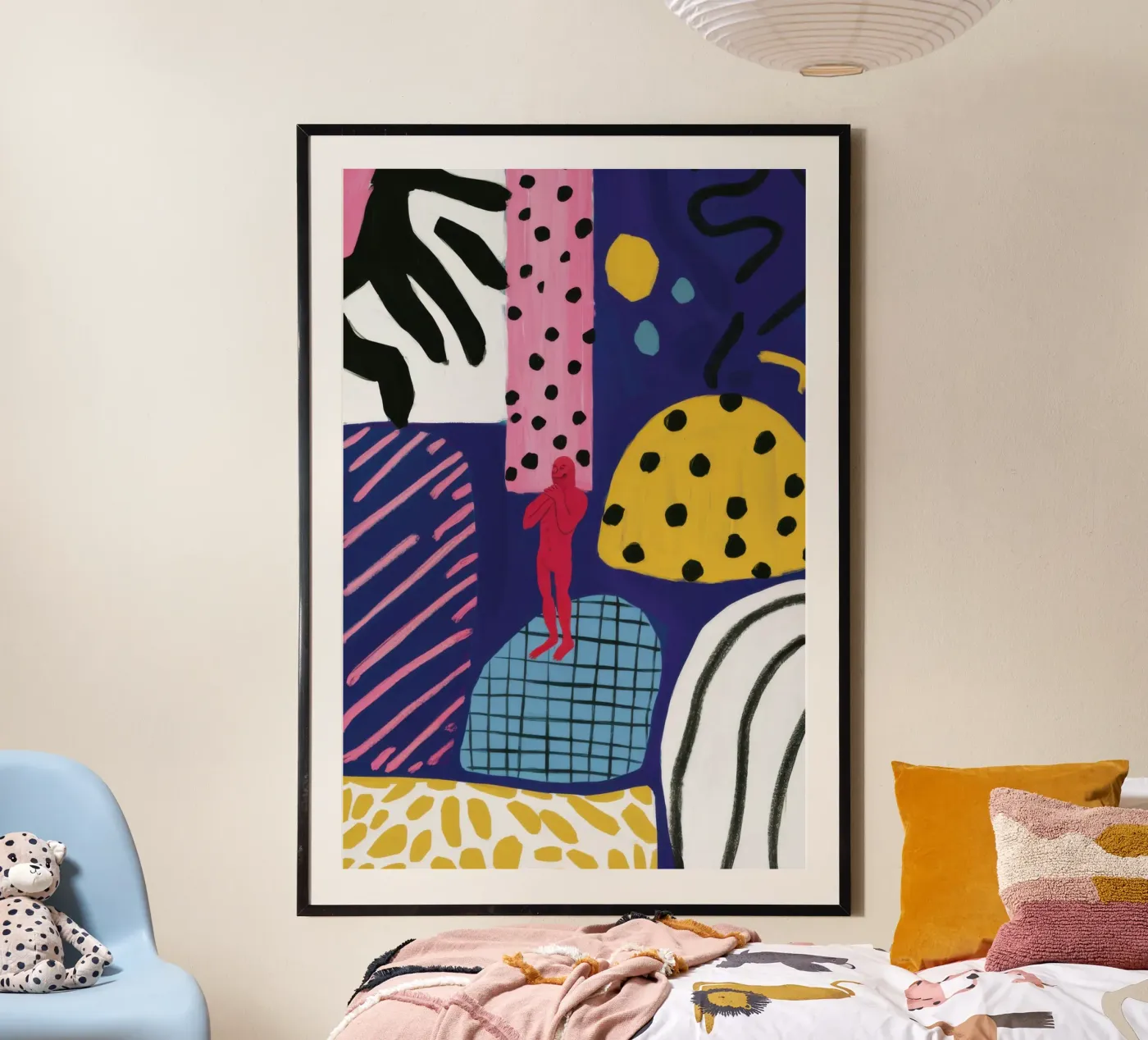 Boho Patchwork Play poster da Prism Ritual