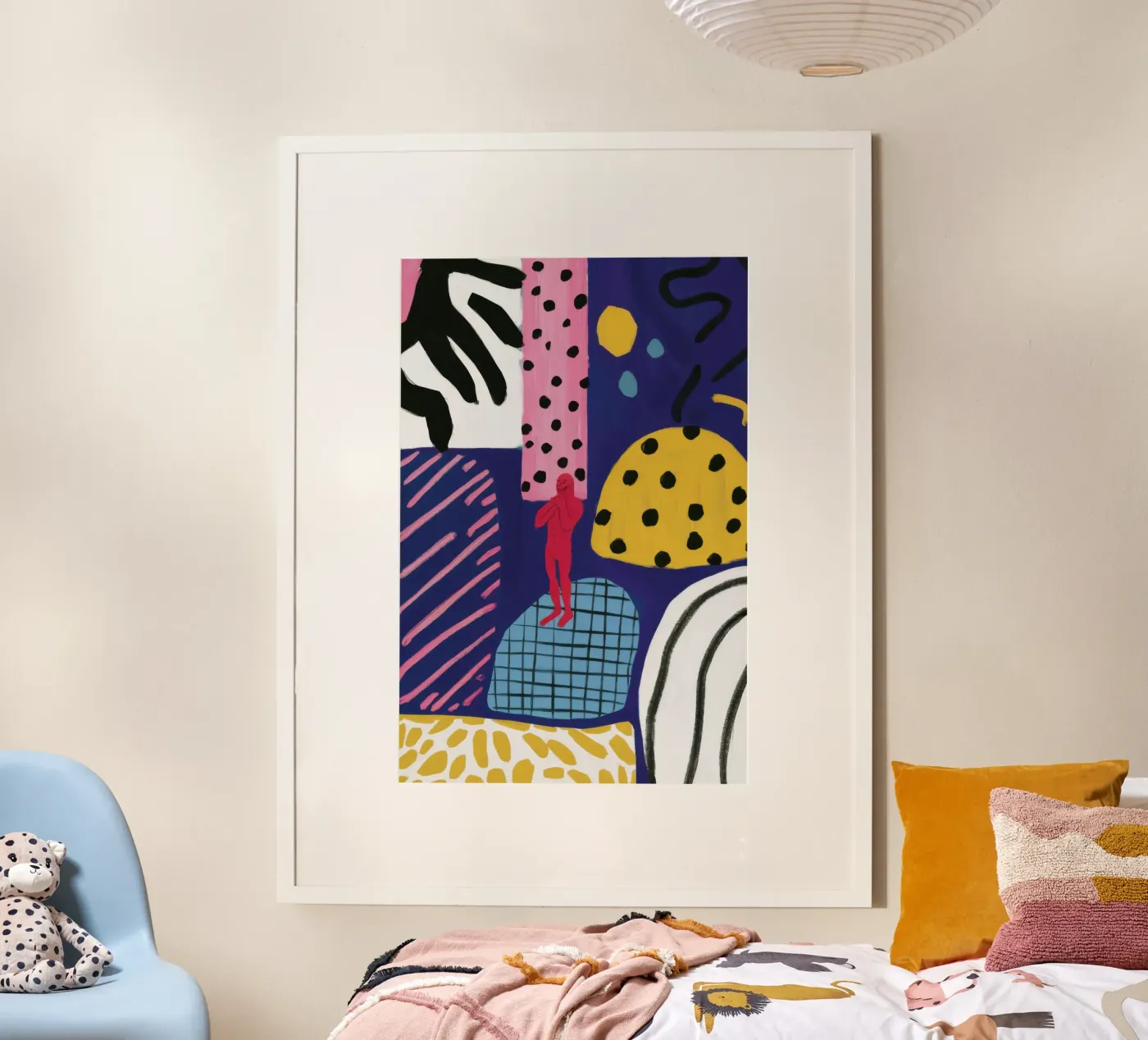 Boho Patchwork Play poster da Prism Ritual