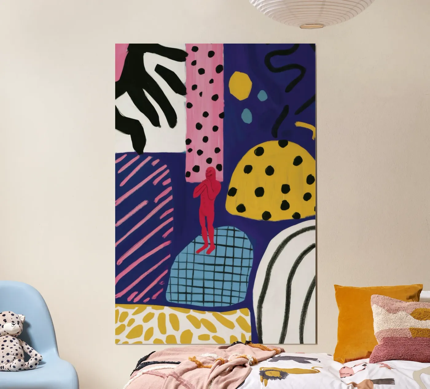 Boho Patchwork Play poster da Prism Ritual