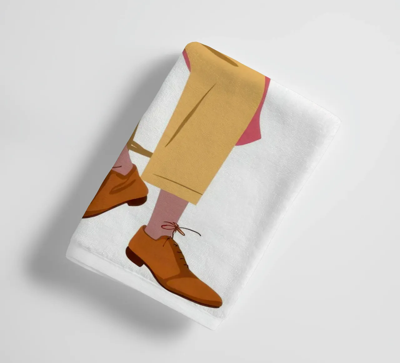 Dapper Thoughtful Poise towel by Prism Ritual
