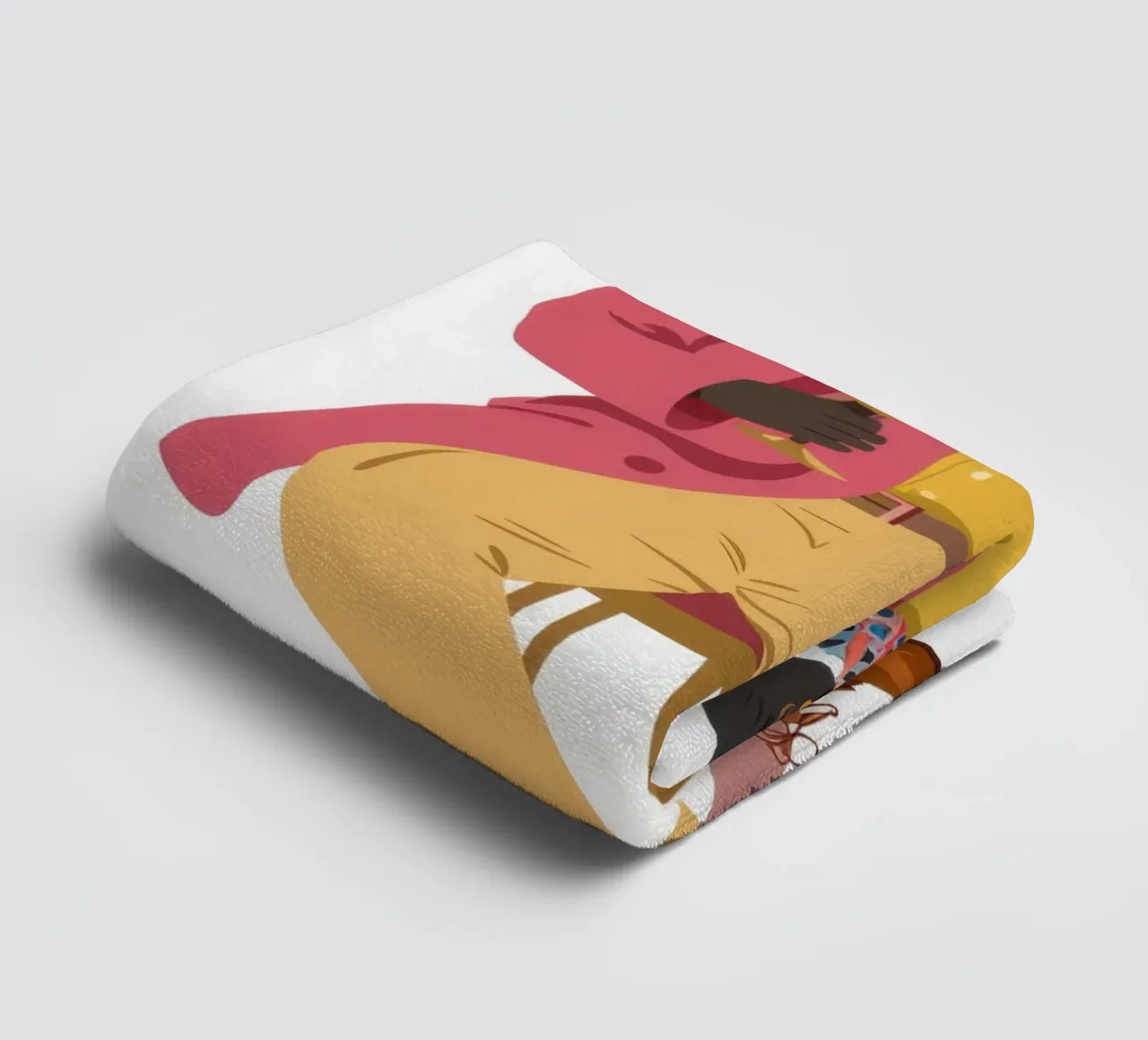 Dapper Thoughtful Poise towel by Prism Ritual