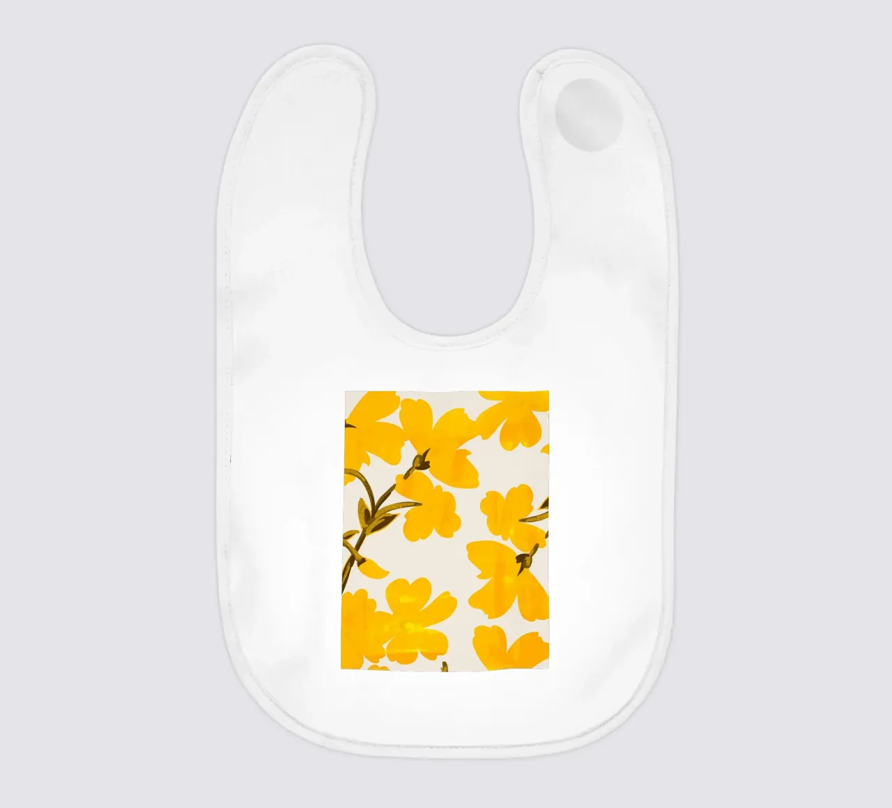 Fiori gialli bavaglino da ThingDesign