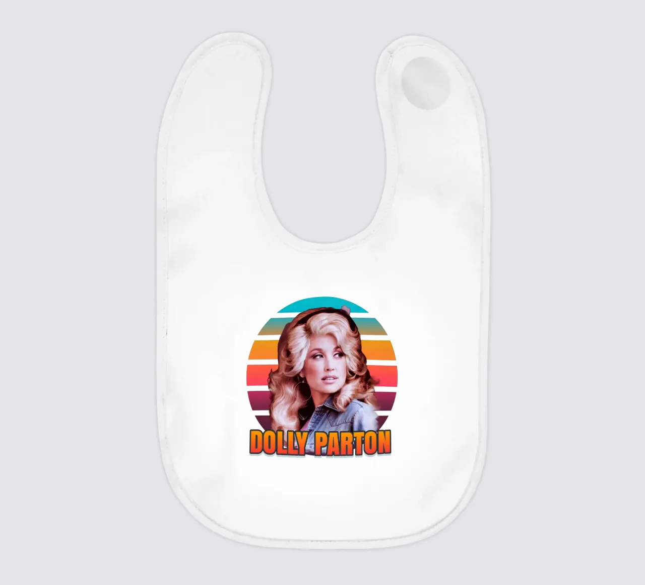 Dolly Parton vintage style bavaglino da Lembayung art