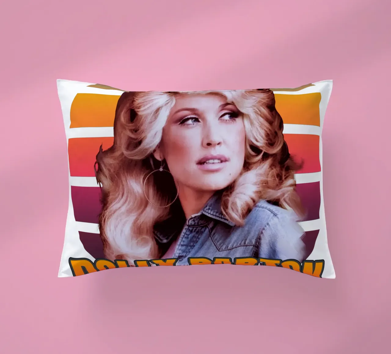 Dolly Parton vintage style cuscino da Lembayung art