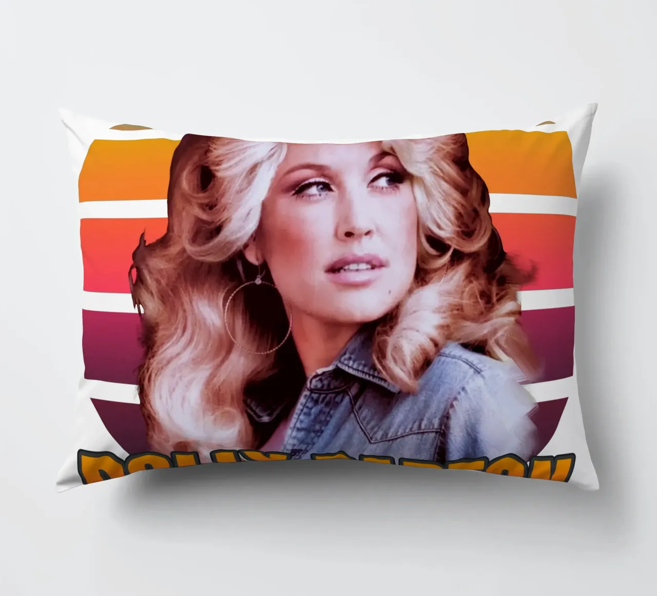 Dolly Parton vintage style cuscino da Lembayung art