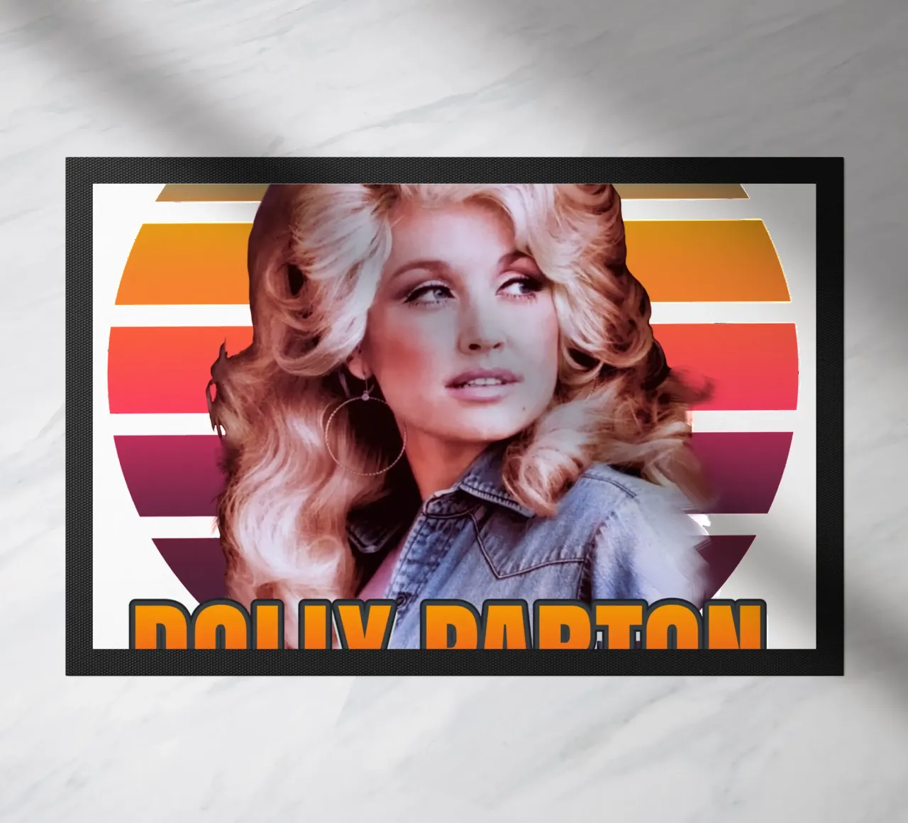Dolly Parton vintage style zerbino da Lembayung art