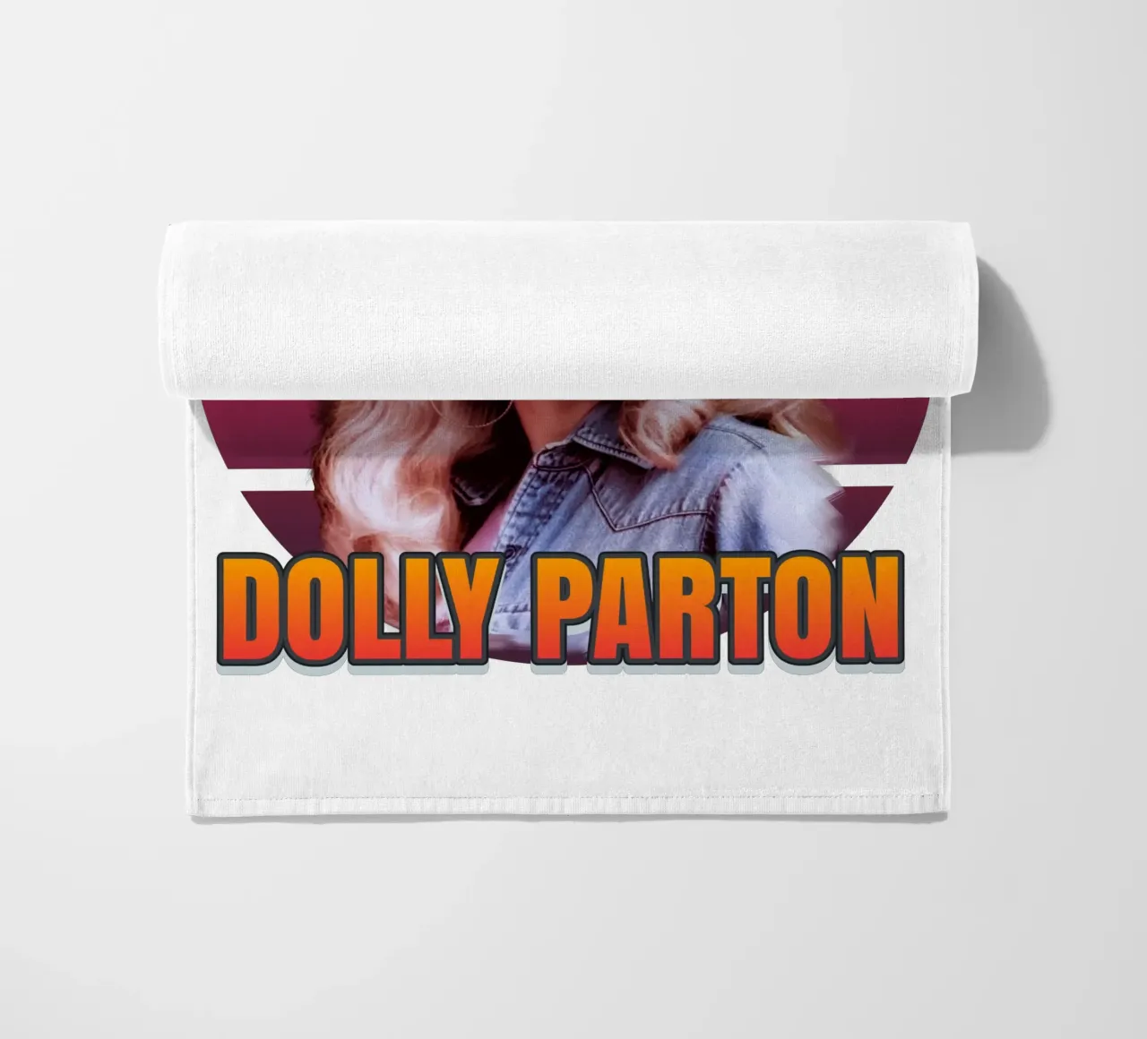 Dolly Parton vintage style telo mare da Lembayung art