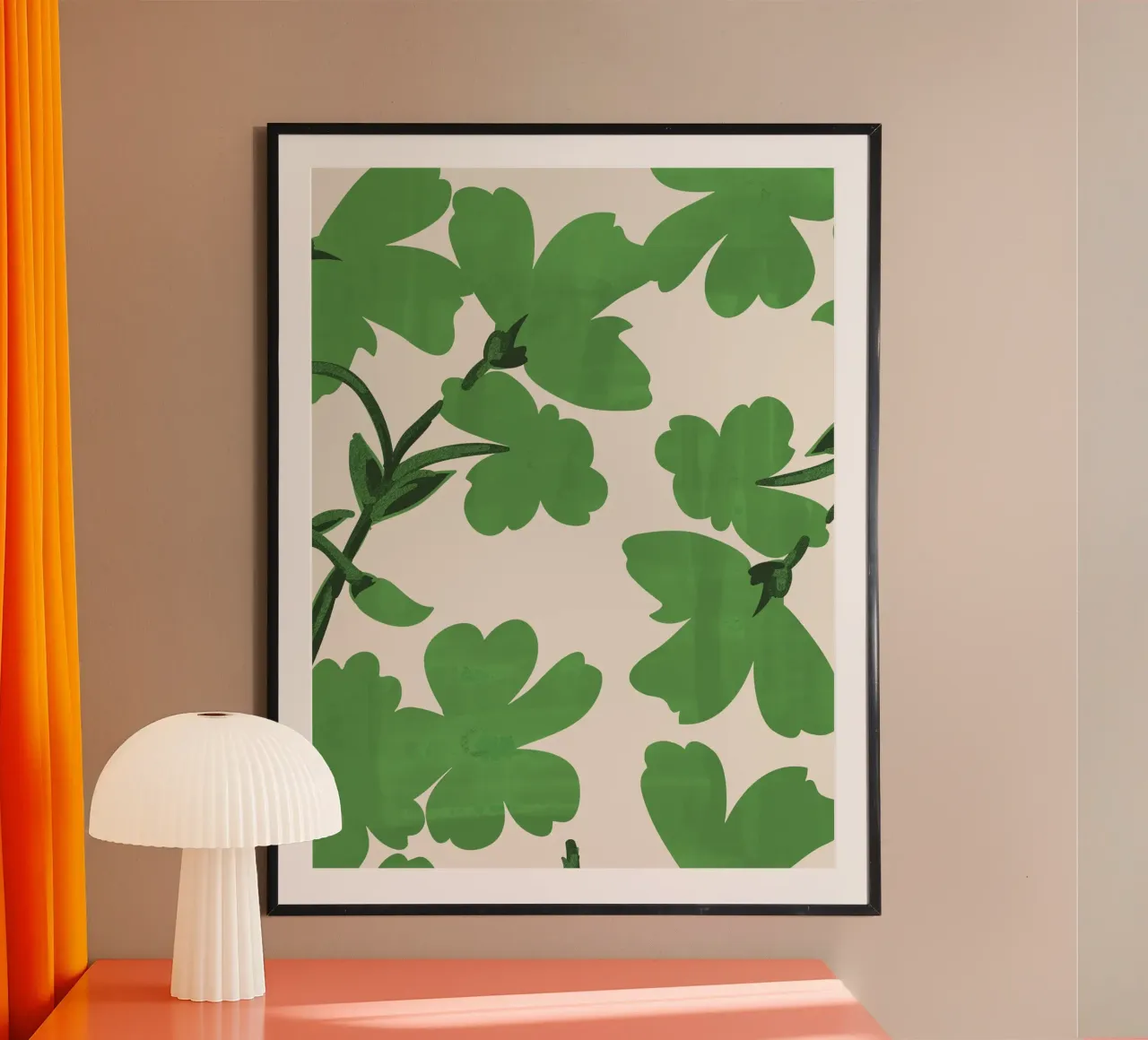 Fiori verdi poster da ThingDesign