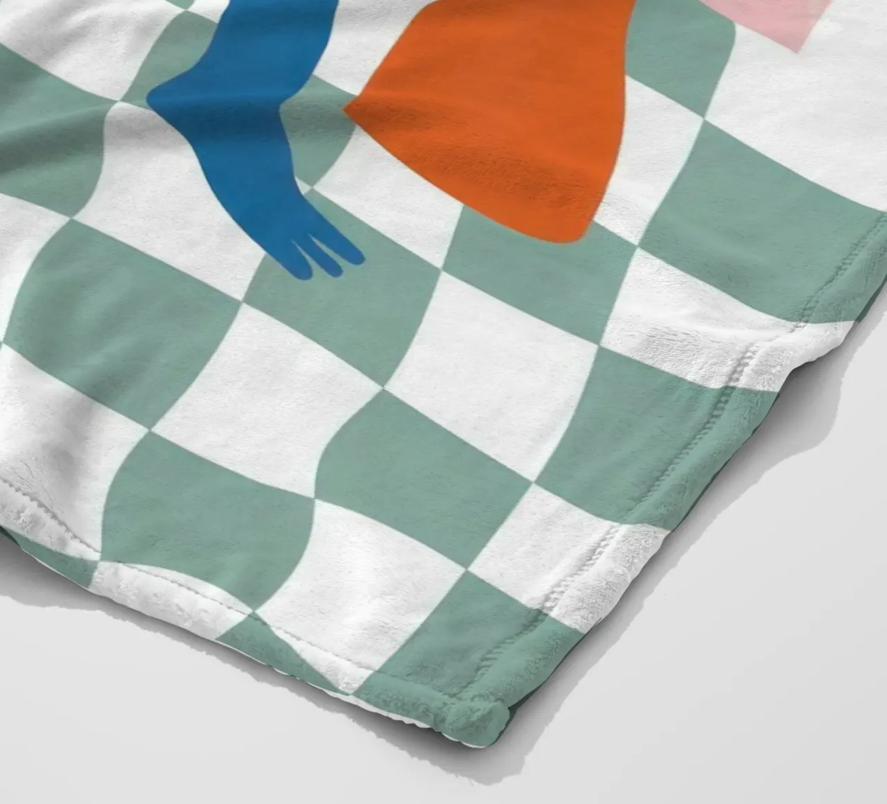 Liberazione del pavimento a scacchi coperta in pile da Prism Ritual